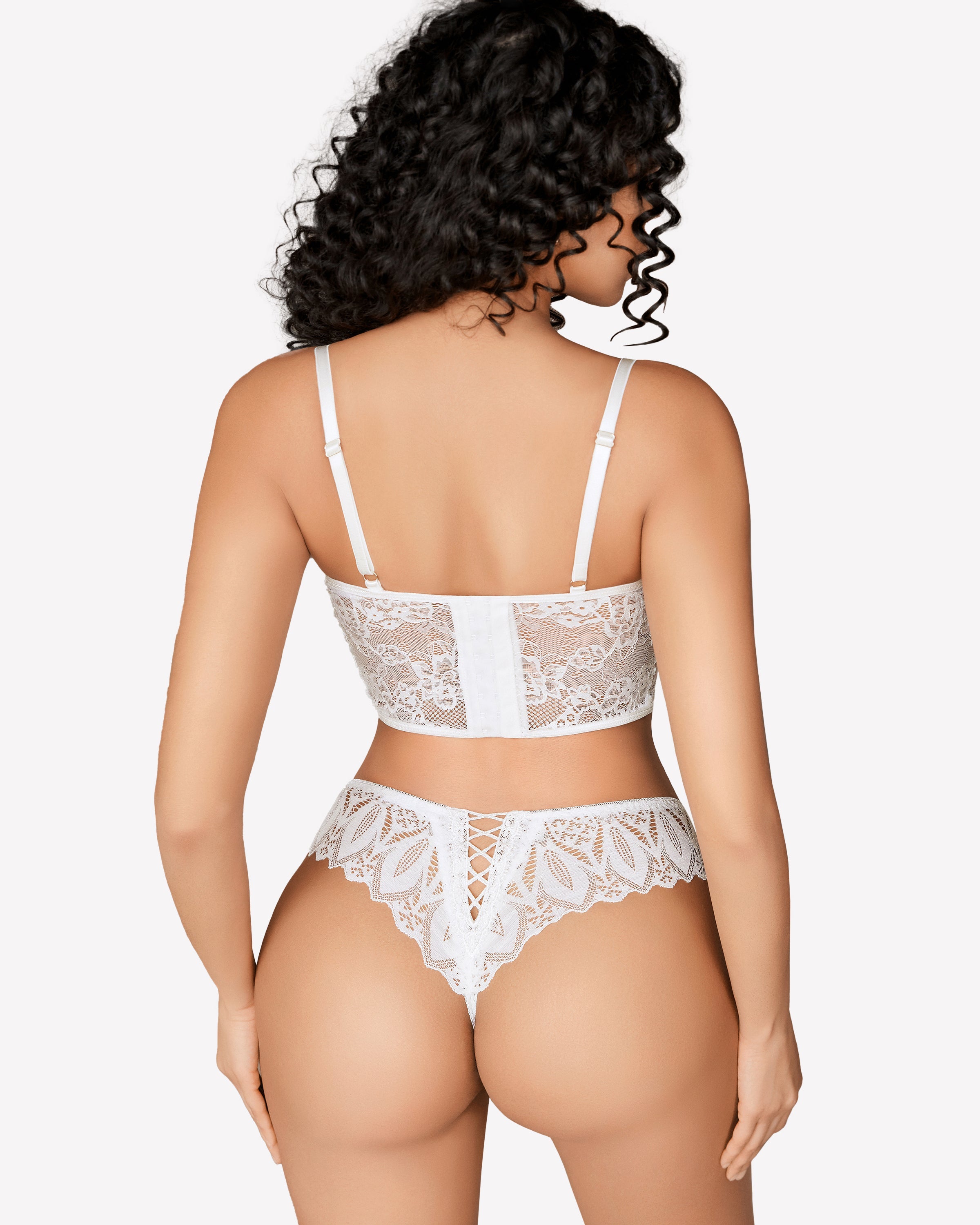 Lace Cross Back Cheeky Thongs Lingeries-panties - Tophatter Daily Deals
