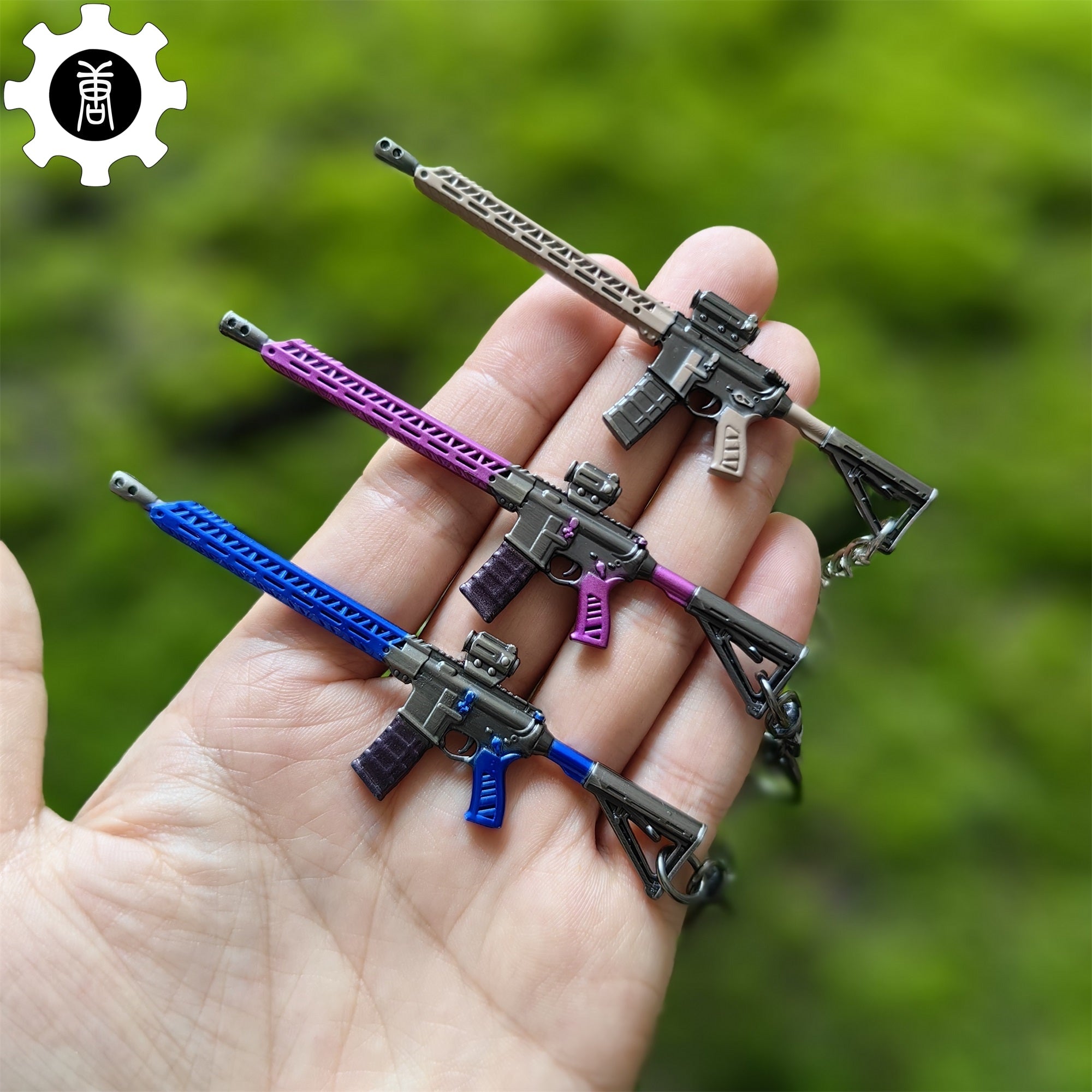 Tiny MK107 Keychain Metal Pendant 3 Colors - Tophatter Daily Deals