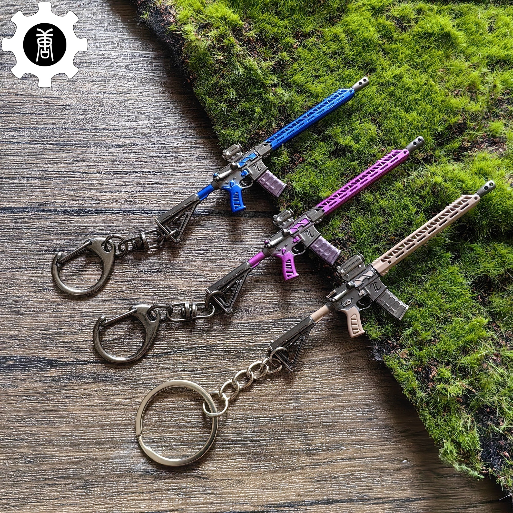 Tiny MK107 Keychain Metal Pendant 3 Colors - Tophatter Daily Deals