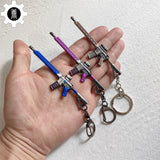 Tiny MK107 Keychain Metal Pendant 3 Colors 3 In 1 Pack - Tophatter Daily Deals