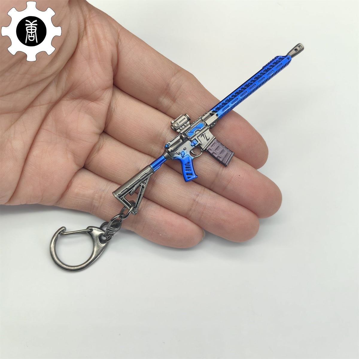 Tiny MK107 Keychain Metal Pendant 3 Colors Blue - Tophatter Daily Deals