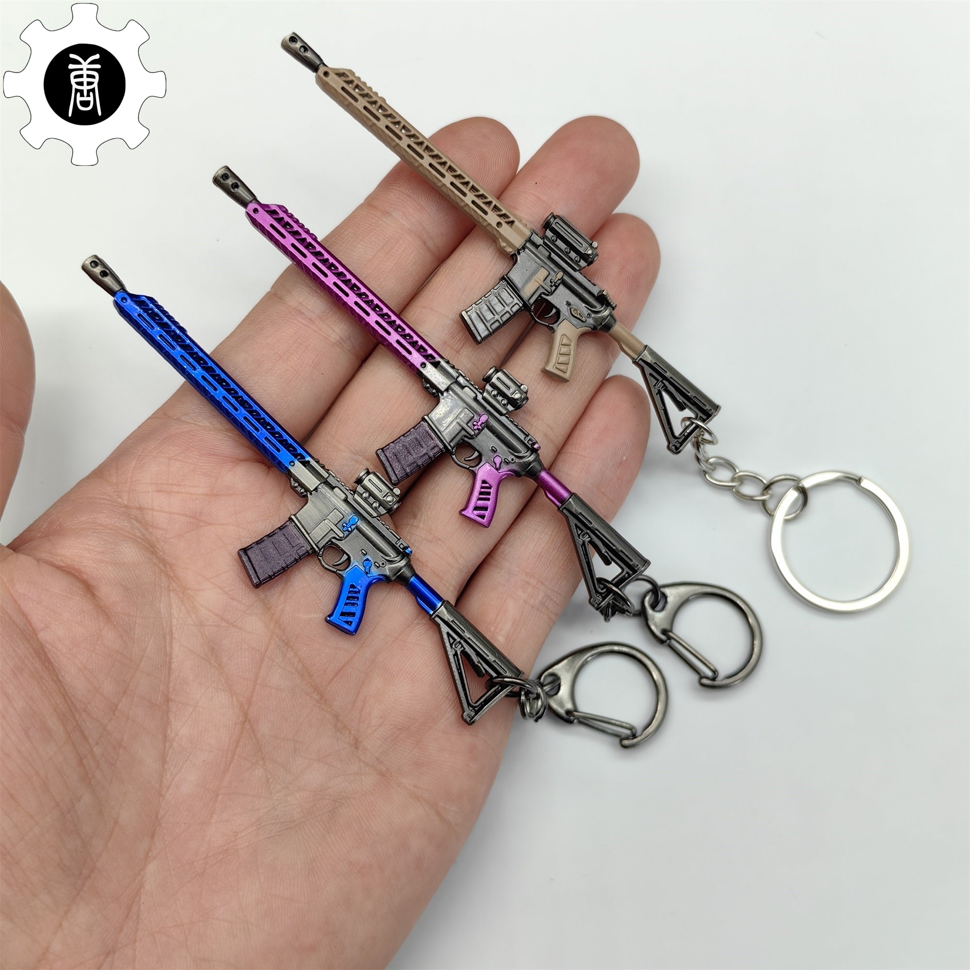 Tiny MK107 Keychain Metal Pendant 3 Colors - Tophatter Daily Deals