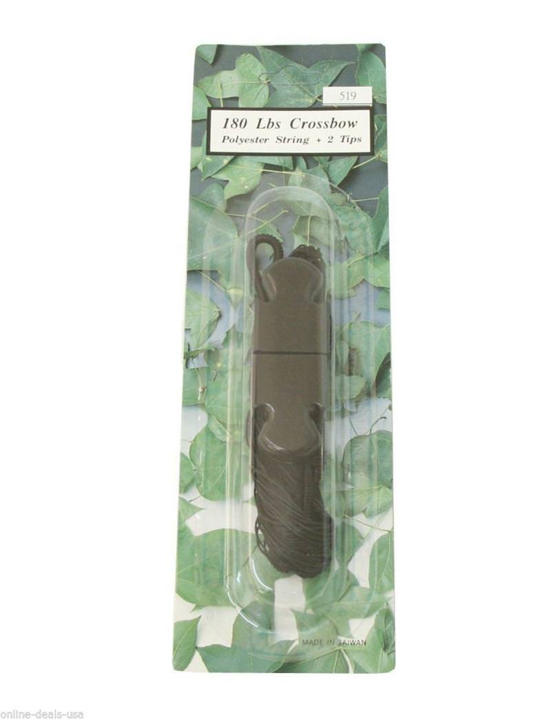 Replacement String and Tips for 180 Pound Crossbow - TOPHATTER'S ARMORY DEALS Collectible Weapons - Tophatter Daily Deals