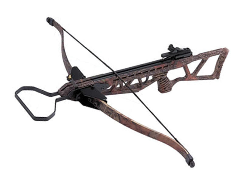 180 Pound Draw Foldable Camo Rifle Crossbow - TOPHATTER'S ARMORY DEALS Collectible Weapons - Tophatter Daily Deals