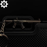 21 in 1 World Famous Assault Rifle Gun Keychain Metal Pendant For Military Hobby MK 47 - Tophatter Daily Deals