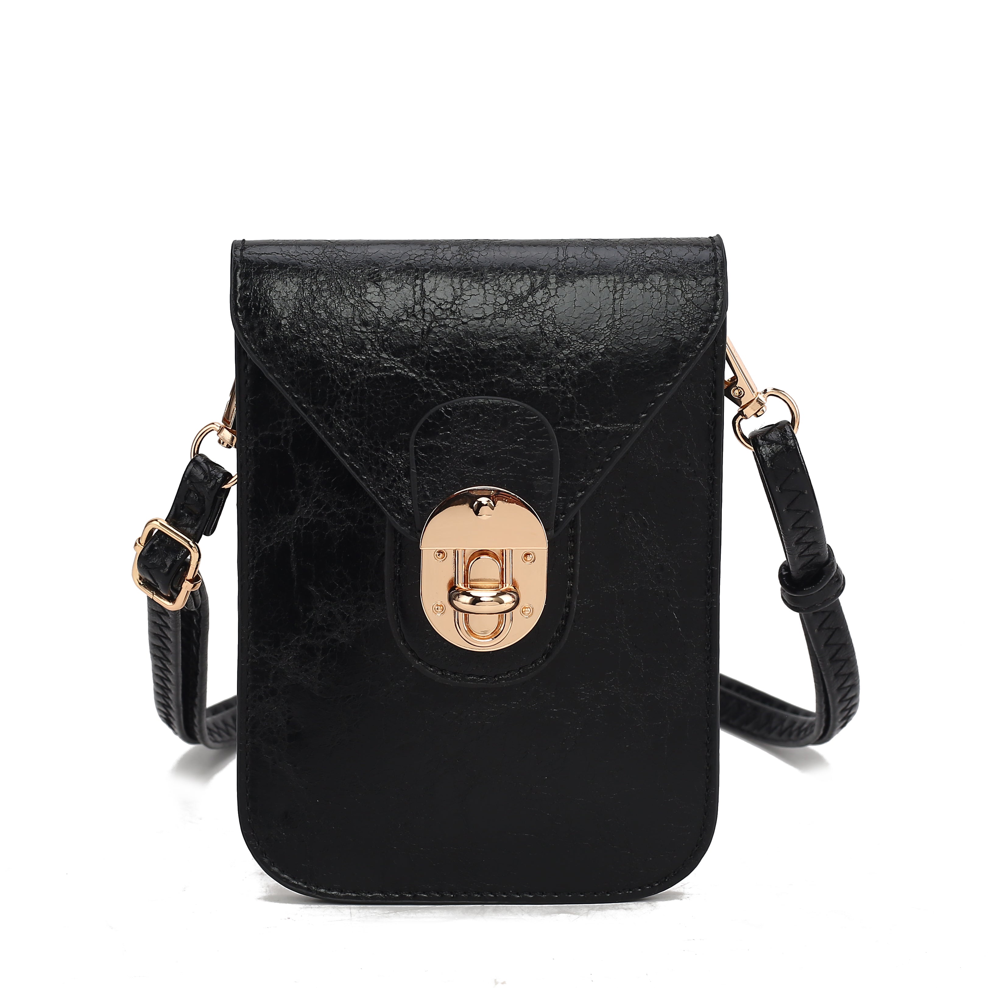 MKF Collection Women's Havana Ii Phone Crossbody Bag Black Bags - Tophatter Daily Deals