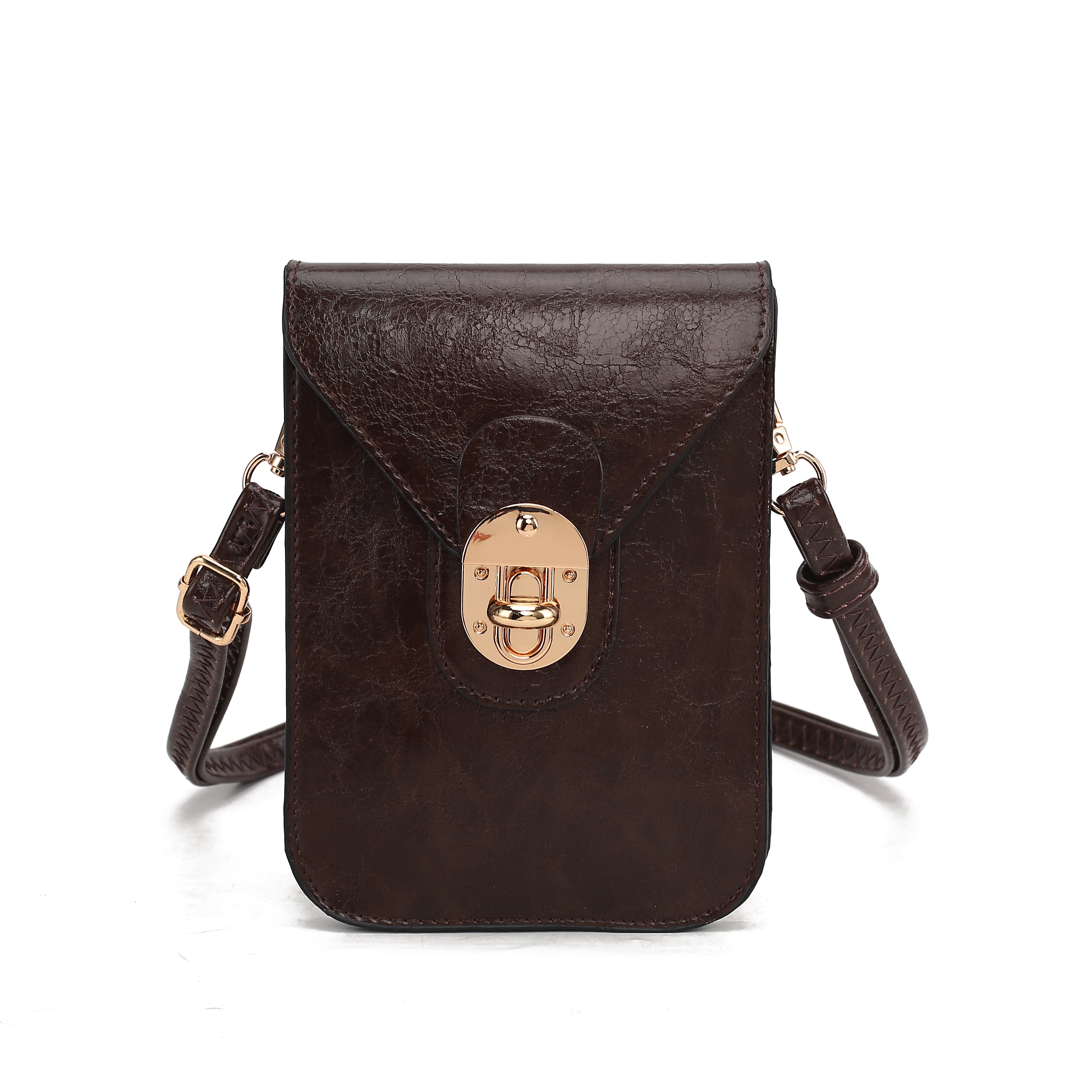 MKF Collection Women's Havana Ii Phone Crossbody Bag Coffee Bags - Tophatter Daily Deals