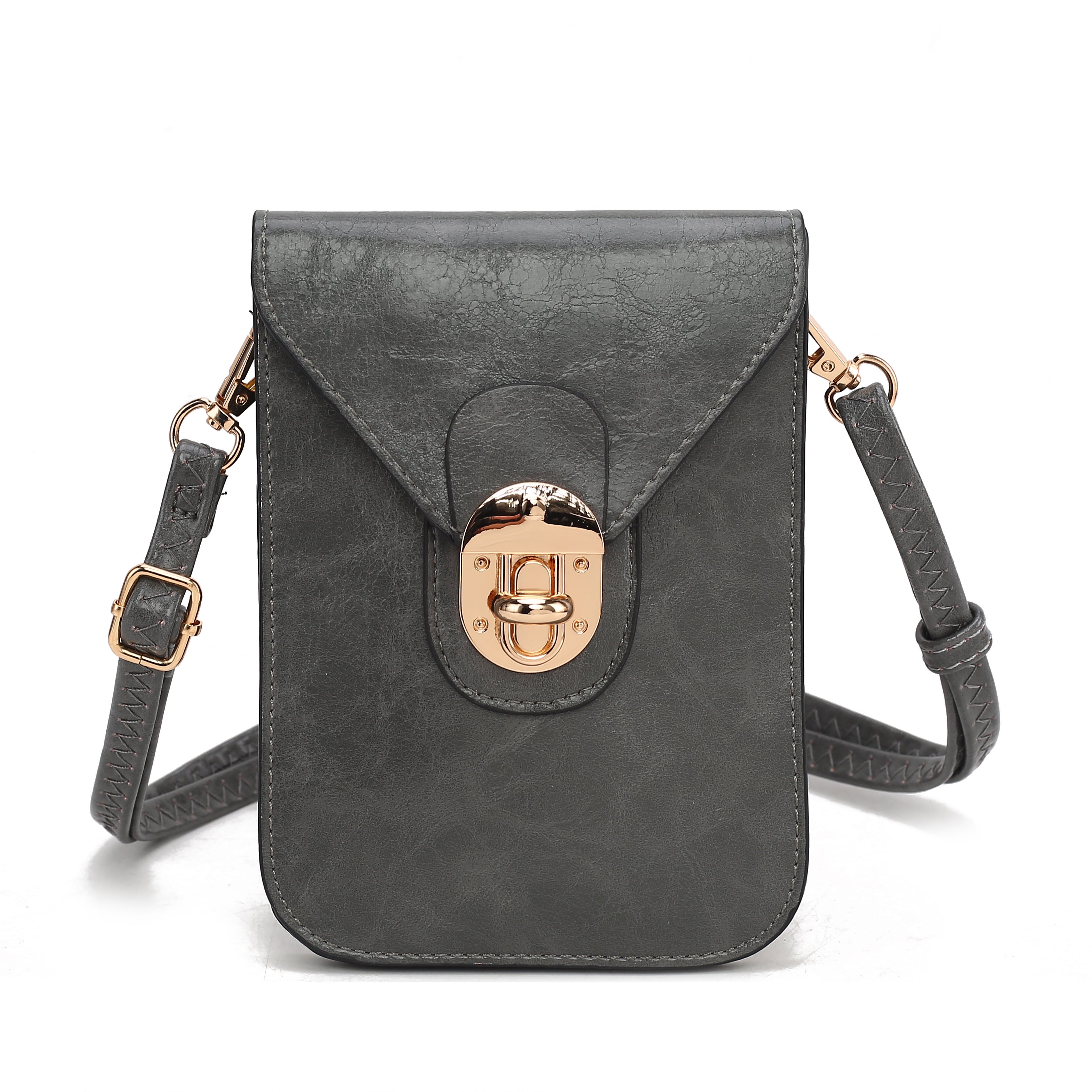 MKF Collection Women's Havana Ii Phone Crossbody Bag Charcoal Grey Bags - Tophatter Daily Deals