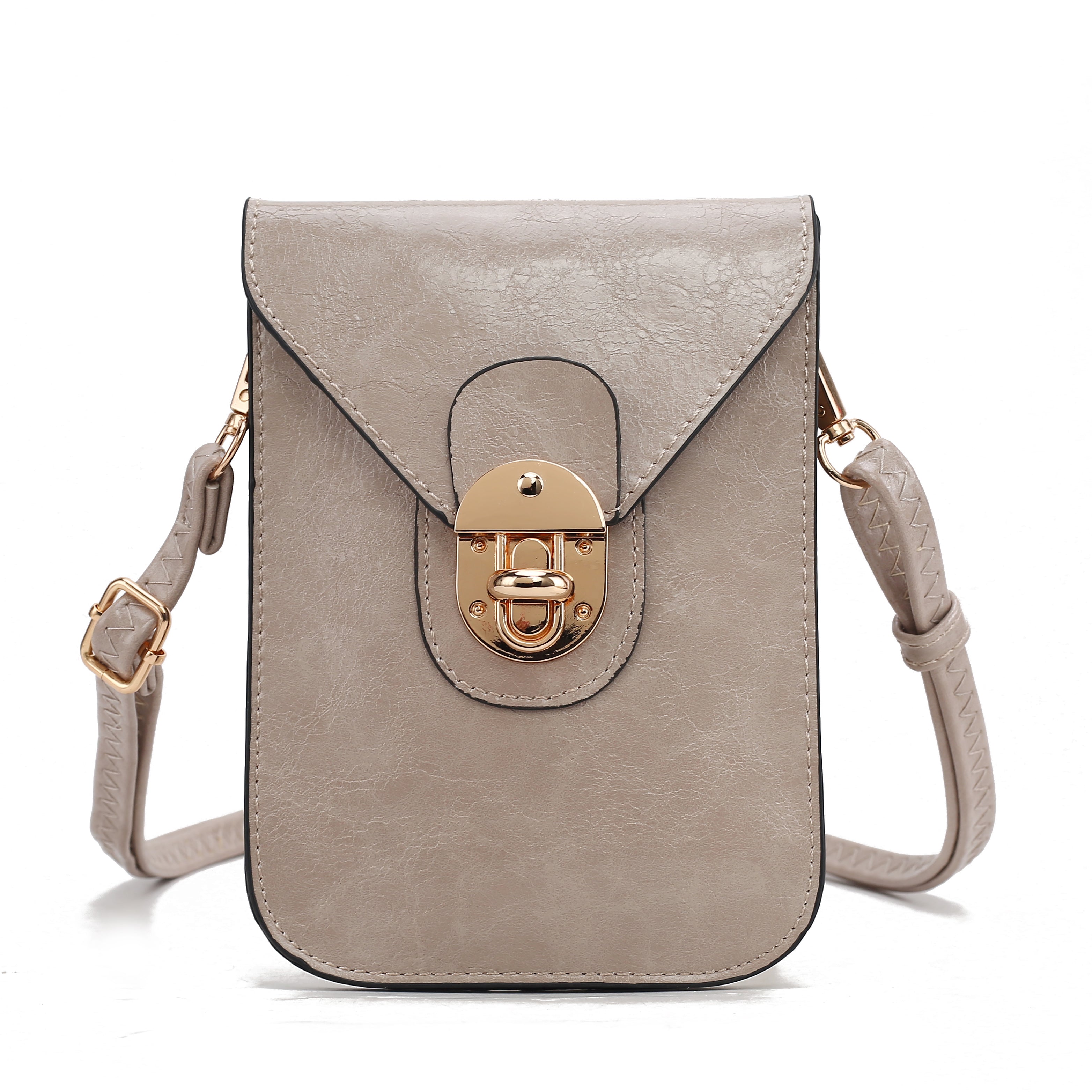 MKF Collection Women's Havana Ii Phone Crossbody Bag Taupe Bags - Tophatter Daily Deals