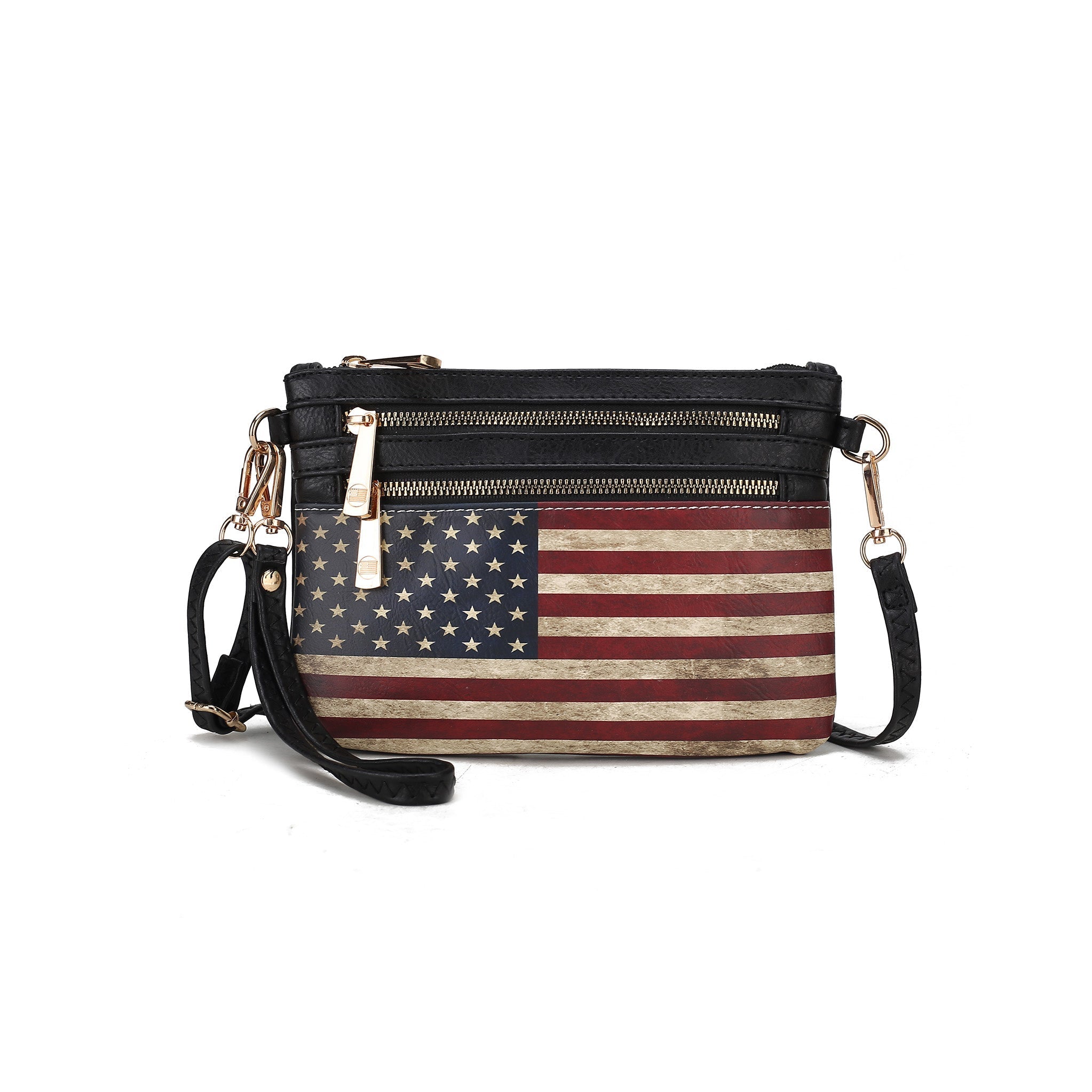 MKF Collection Women's Alisson Printed Flag Crossbody Bag Bags - Tophatter Daily Deals