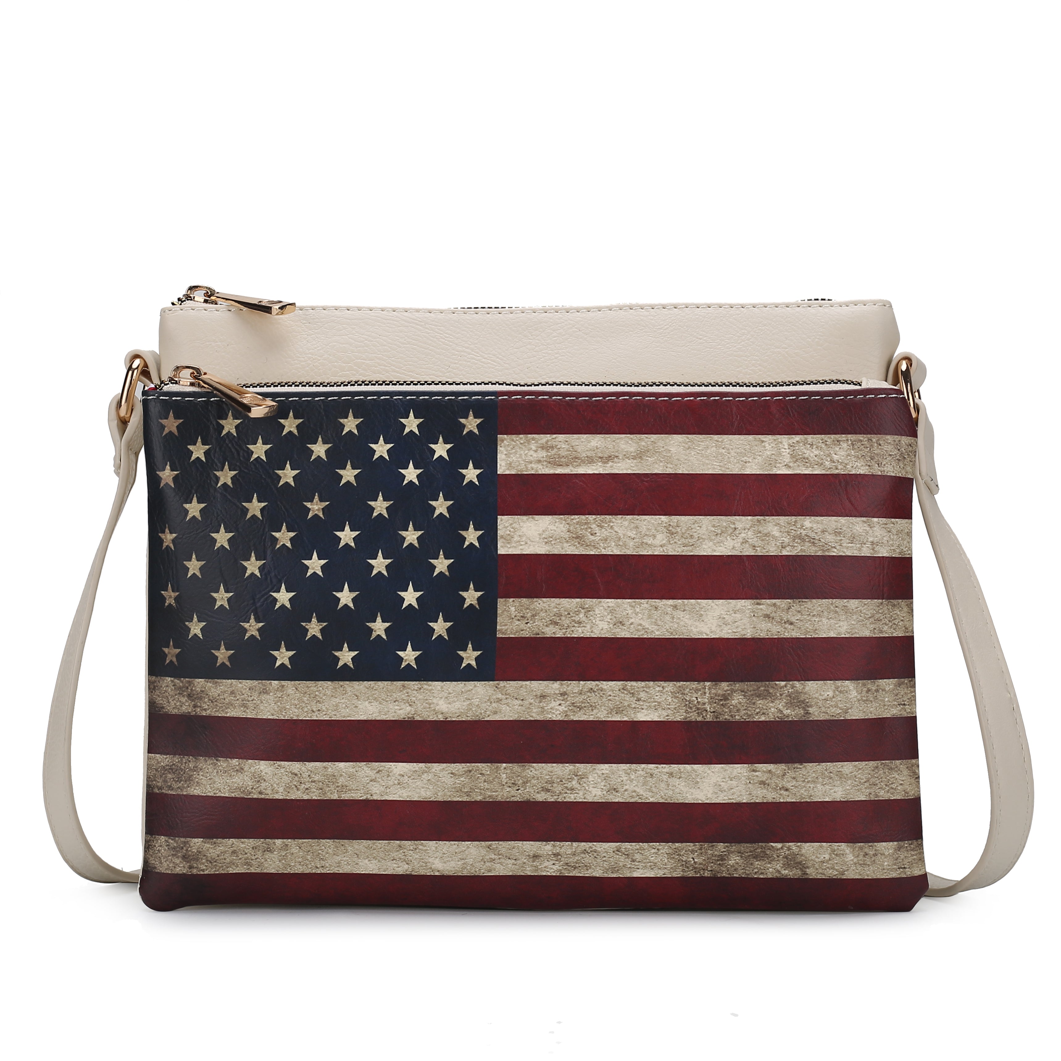 MKF Collection Women's Madeline Crossbody Bag Beige Bags - Tophatter Daily Deals