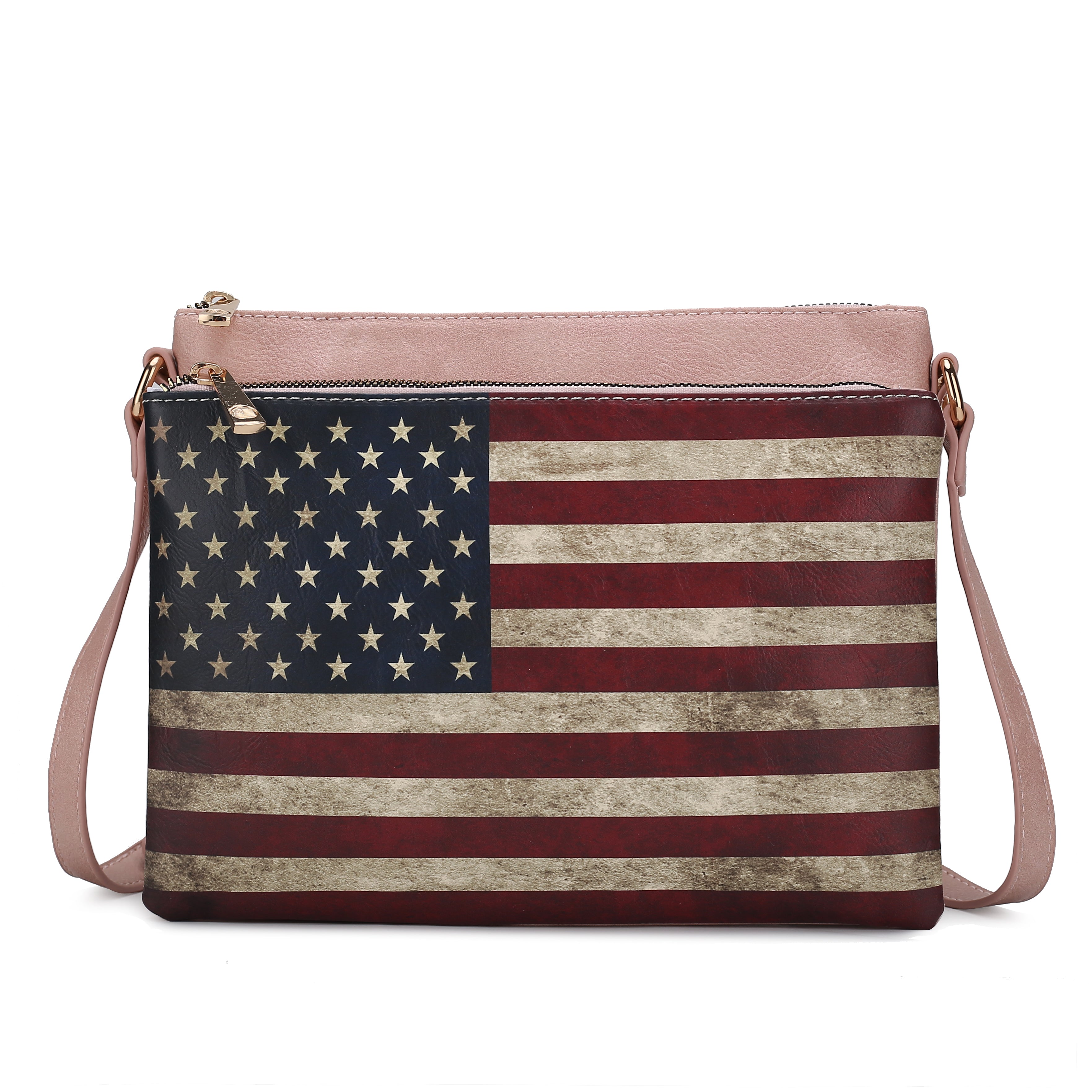 MKF Collection Women's Madeline Crossbody Bag Rose Pink Bags - Tophatter Daily Deals