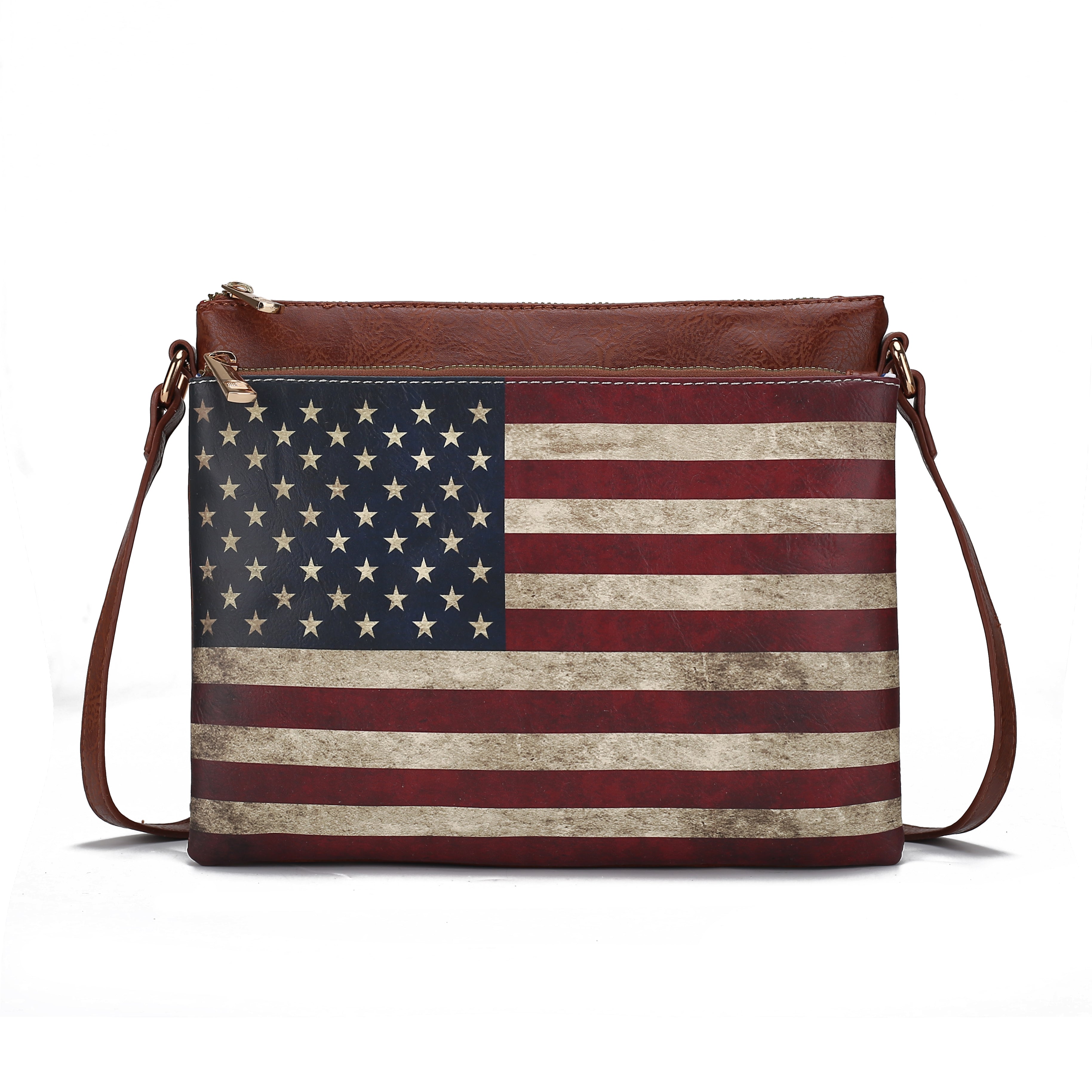 MKF Collection Women's Madeline Crossbody Bag Tan Bags - Tophatter Daily Deals