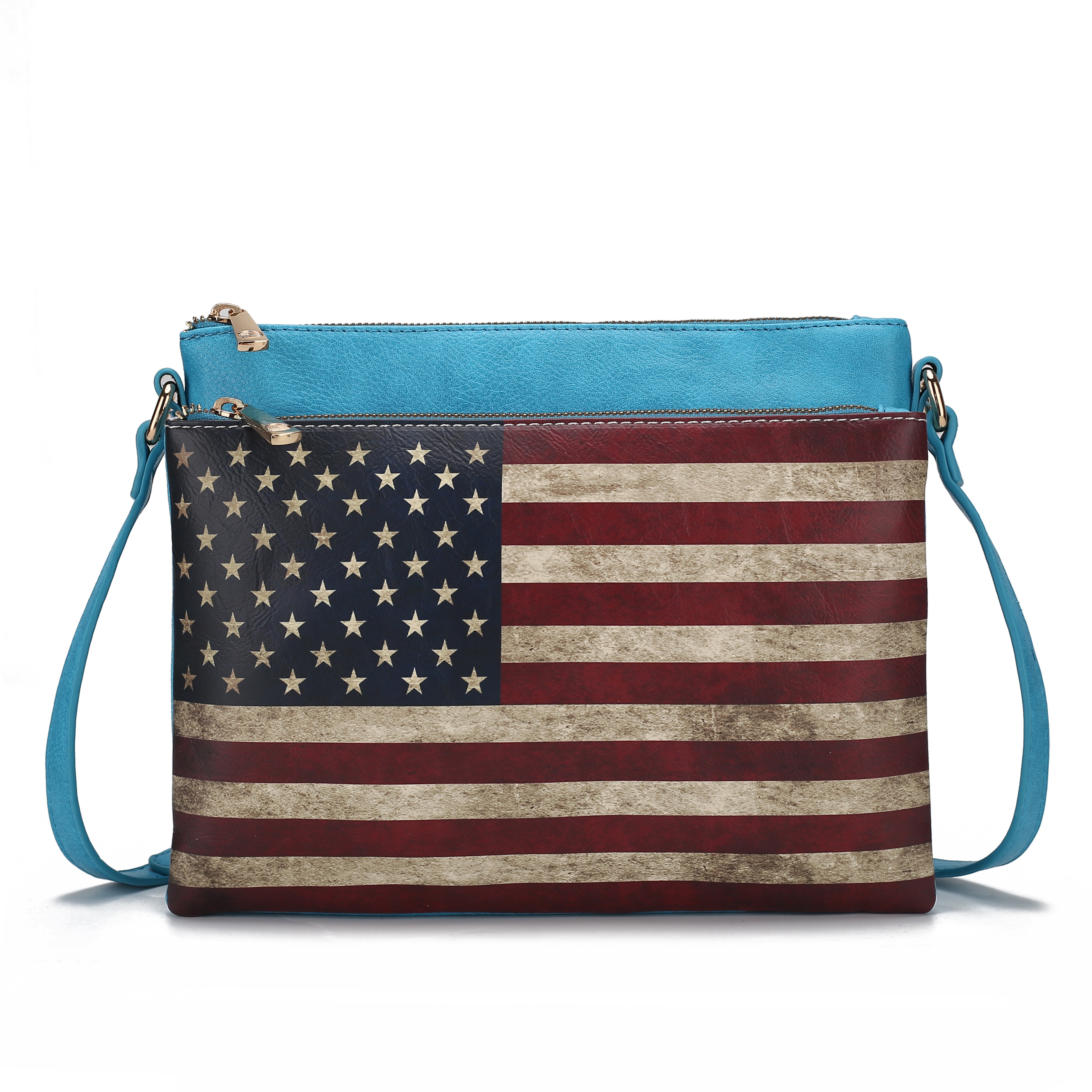MKF Collection Women's Madeline Crossbody Bag Turquoise Bags - Tophatter Daily Deals