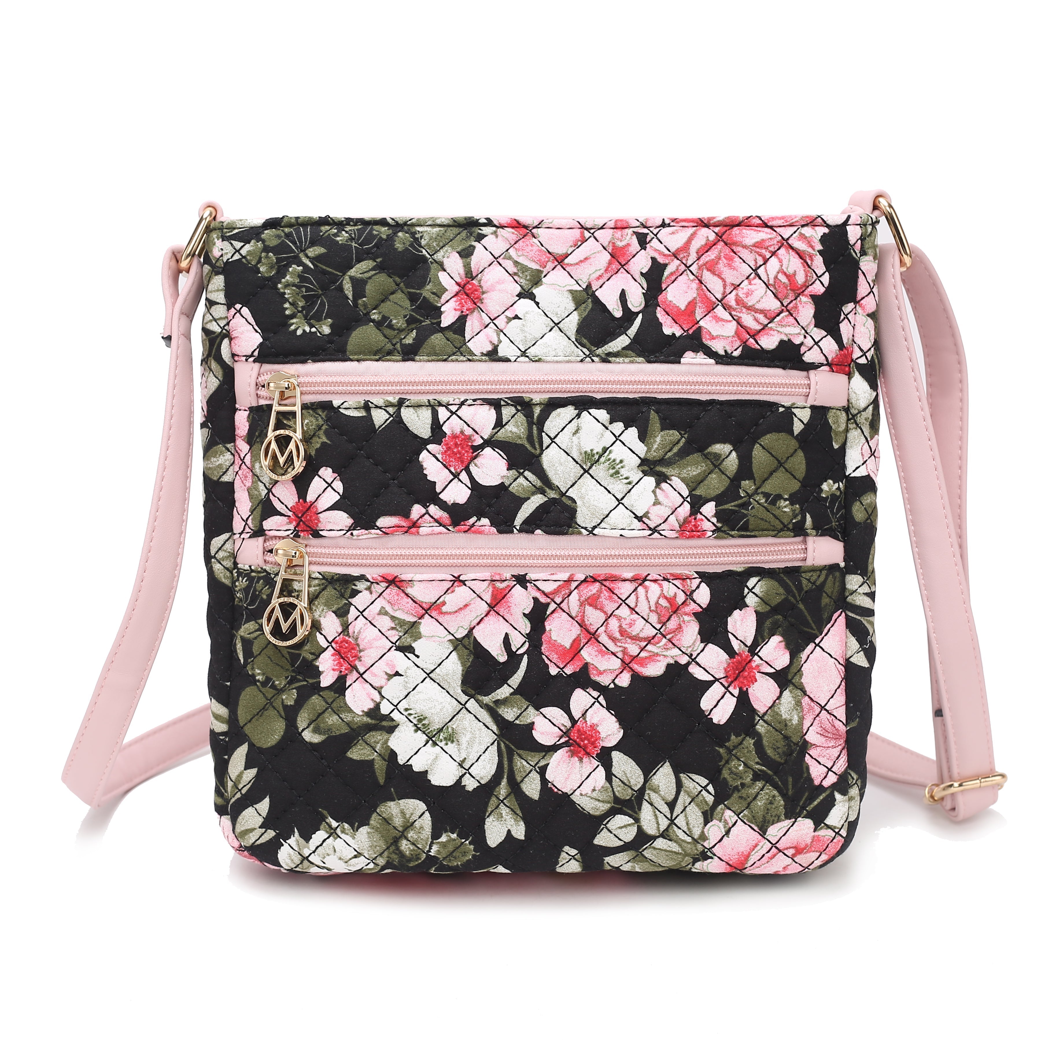 MKF Collection Women's Lainey Floral Shoulder Bag Floral Black Bags - Tophatter Daily Deals