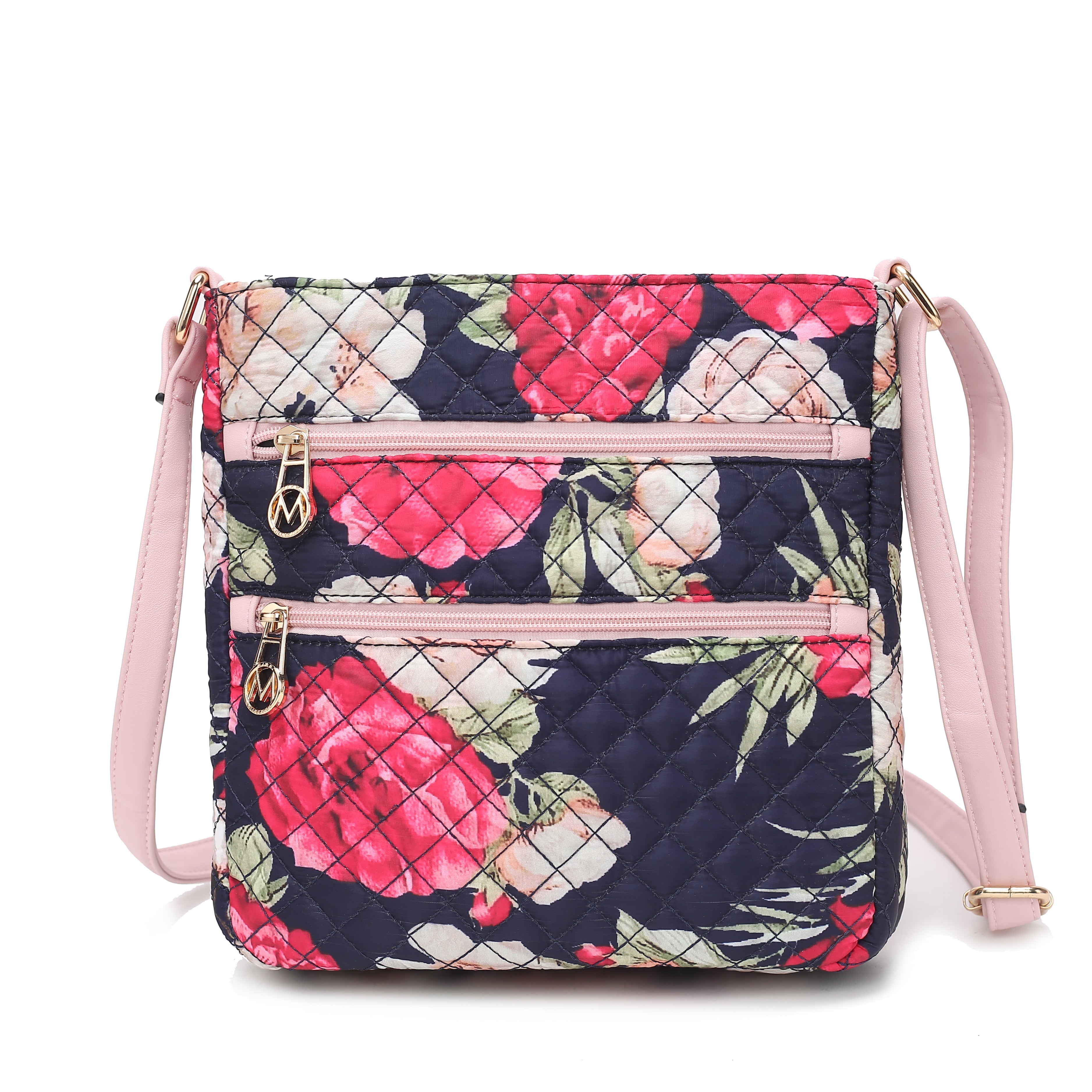 MKF Collection Women's Lainey Floral Shoulder Bag Floral Navy Bags - Tophatter Daily Deals