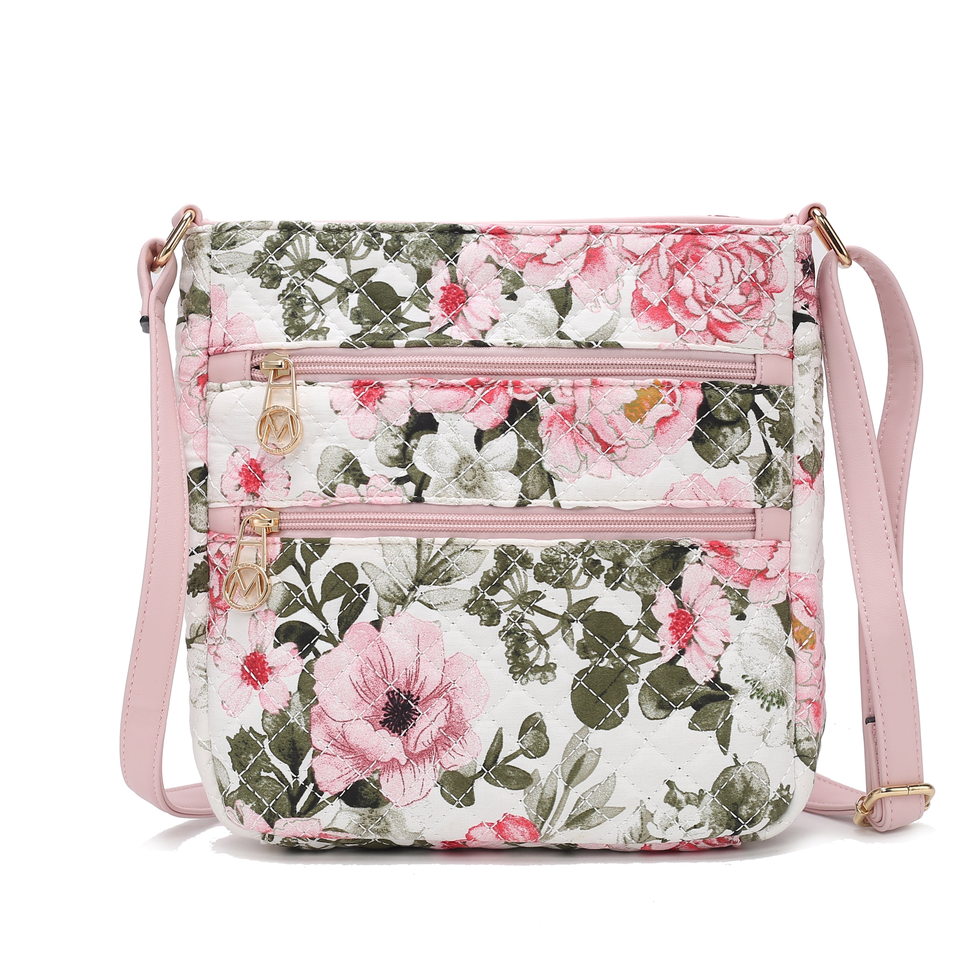 MKF Collection Women's Lainey Floral Shoulder Bag Floral White Bags - Tophatter Daily Deals