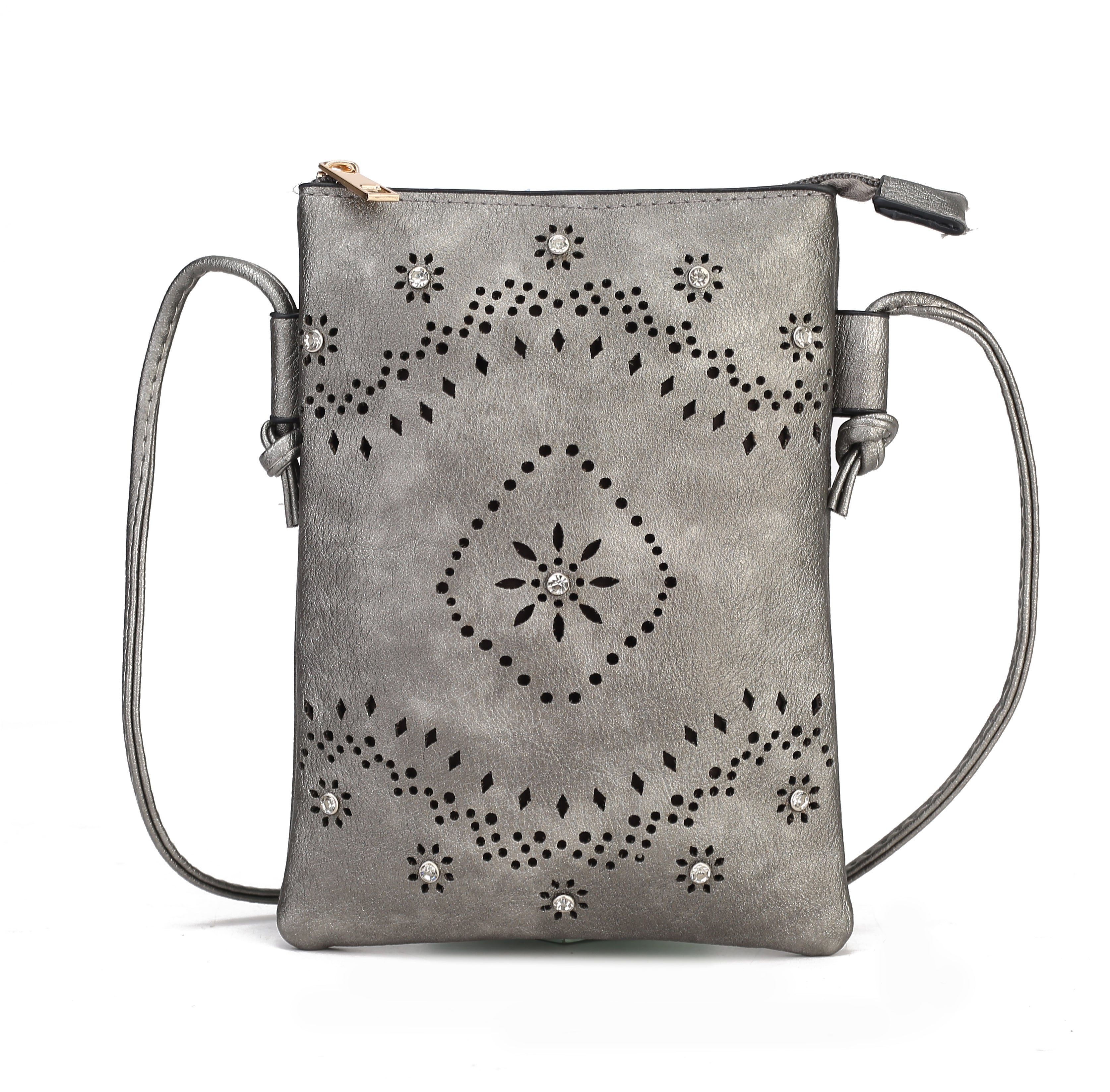 MKF Collection Women's Arlett Crossbody Bag Gray Bags - Tophatter Daily Deals