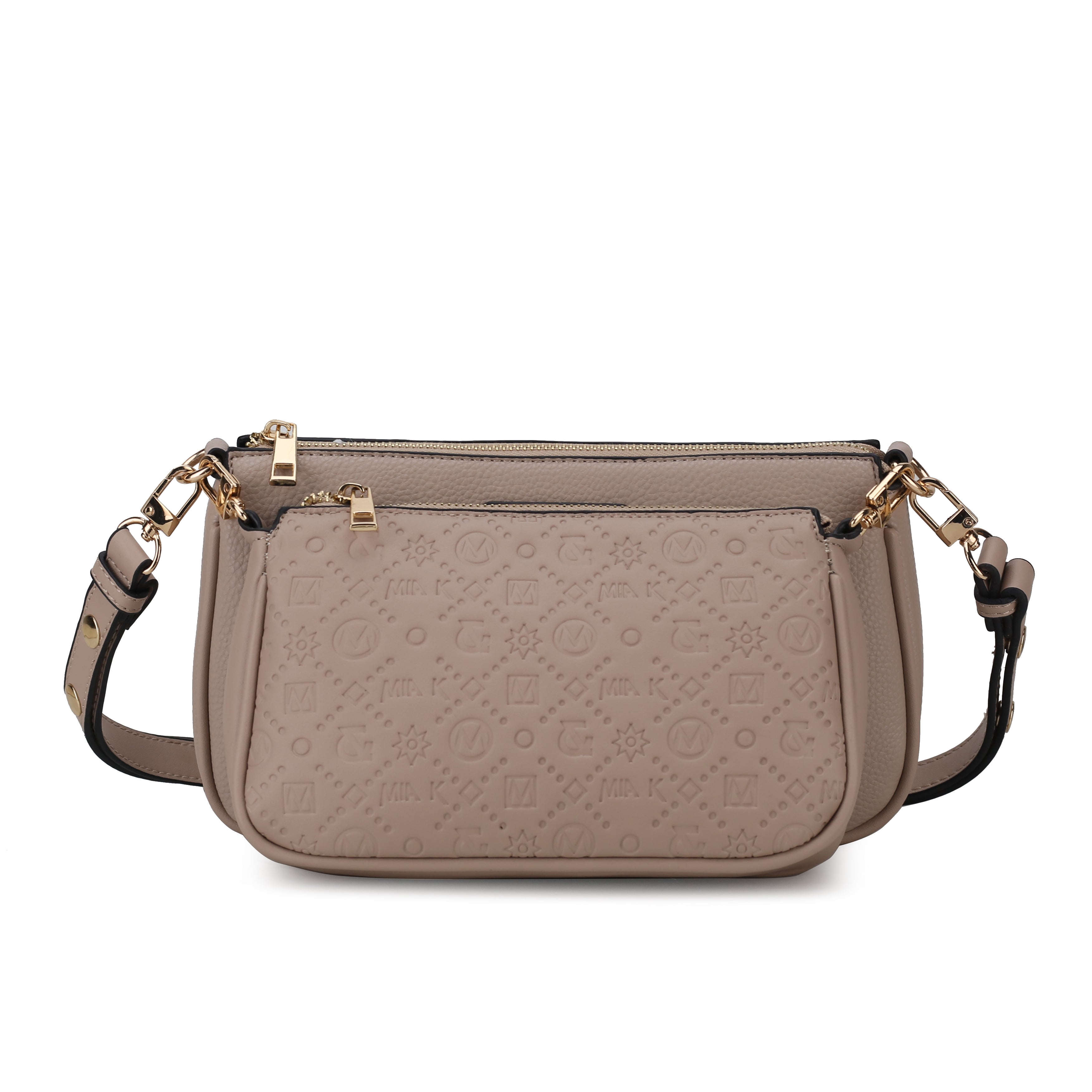 MKF Collection Women's Dayla Shoulder Bag Taupe Bags - Tophatter Daily Deals