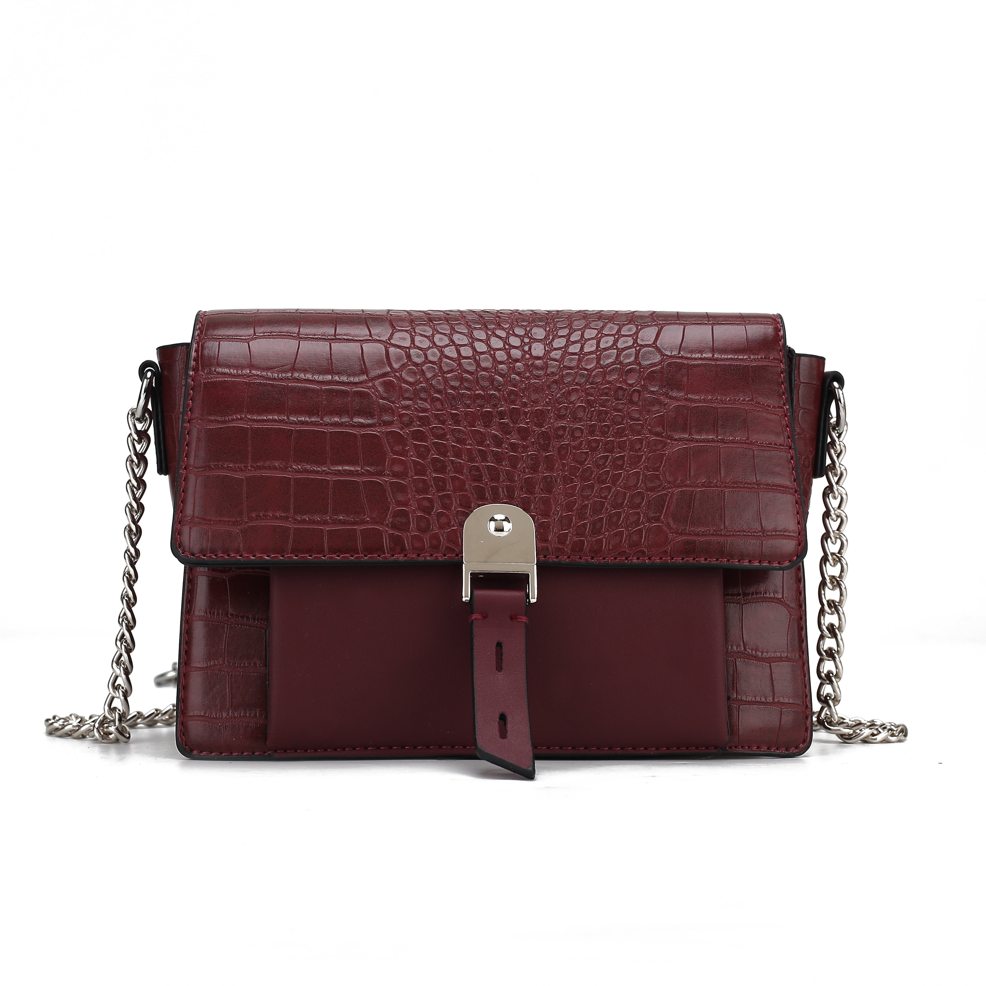 MKF Collection Women's Hope Shoulder Bag Burgundy Bags - Tophatter Daily Deals