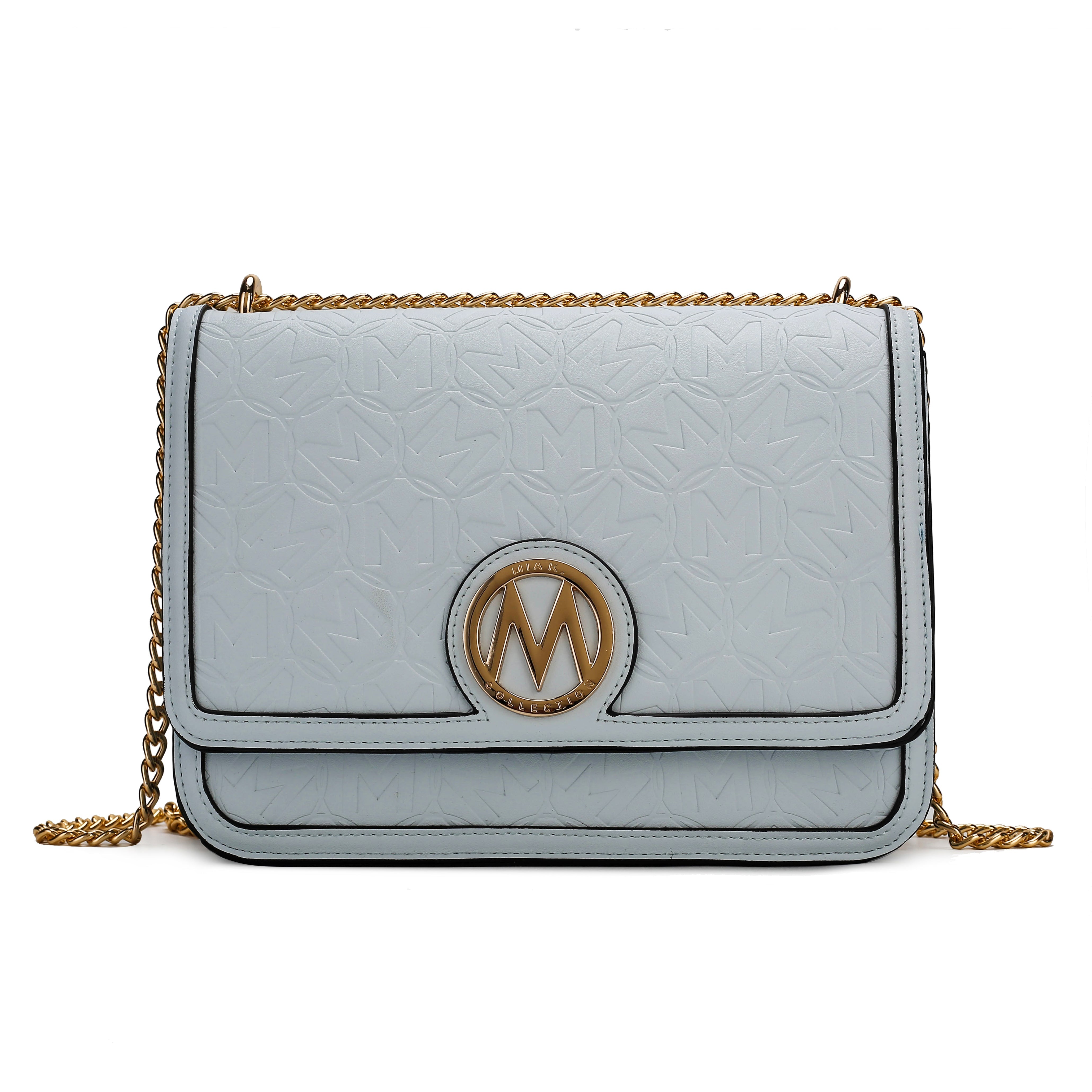 MKF Collection Women's Amiyah Crossbody Bag Light Blue Bags - Tophatter Daily Deals