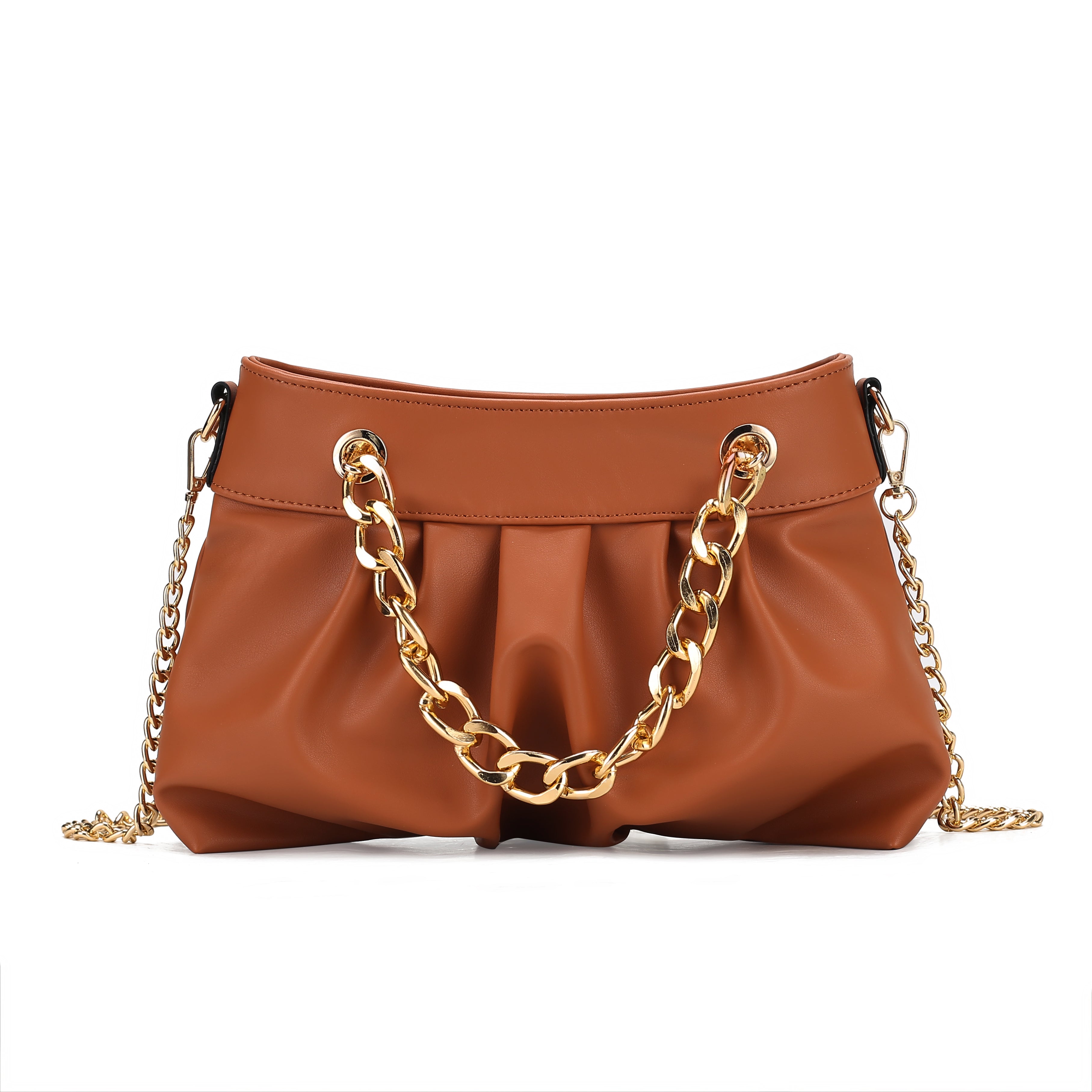 MKF Collection Women's Marvila Shoulder Bag Cognac Brown Bags - Tophatter Daily Deals