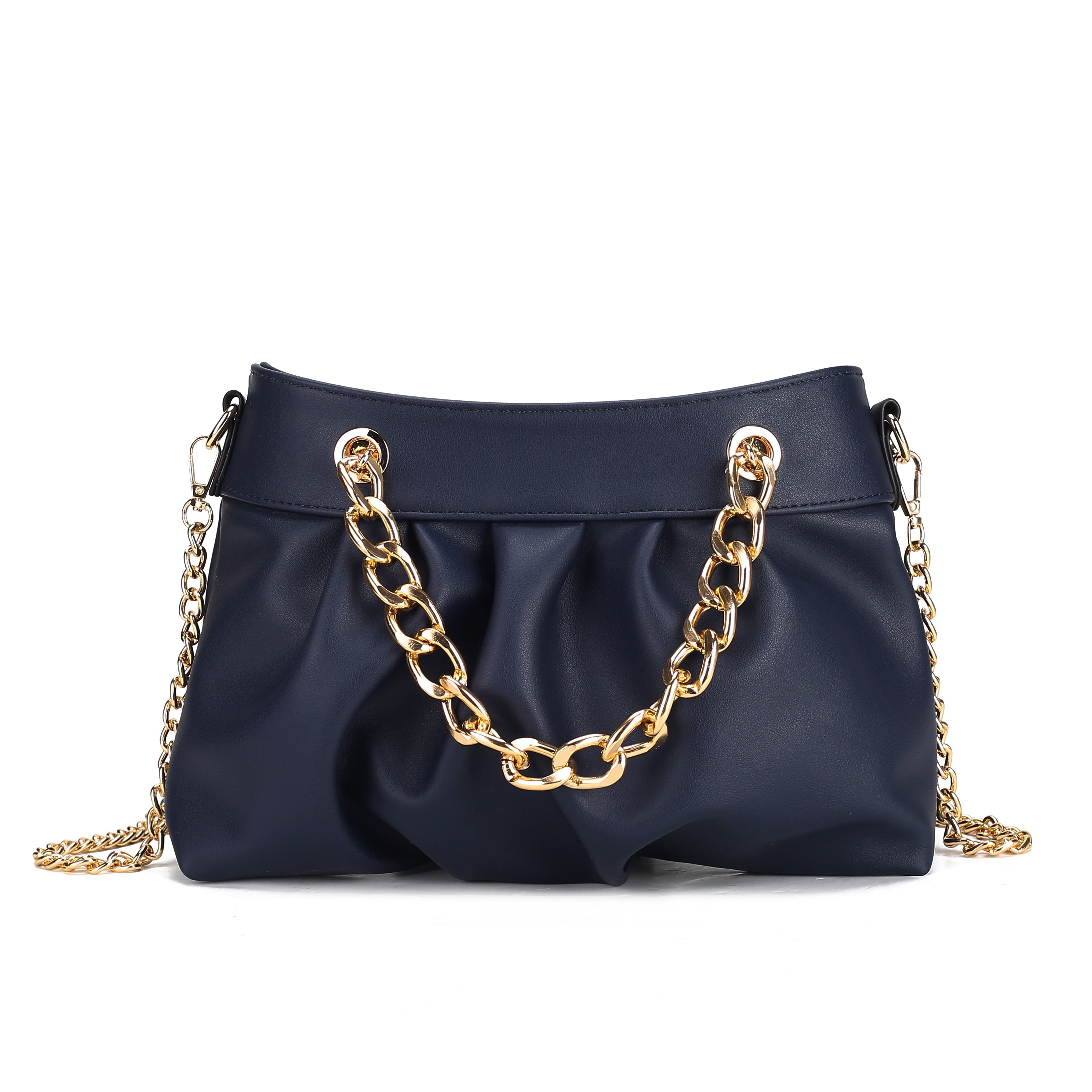 MKF Collection Women's Marvila Shoulder Bag Navy Bags - Tophatter Daily Deals