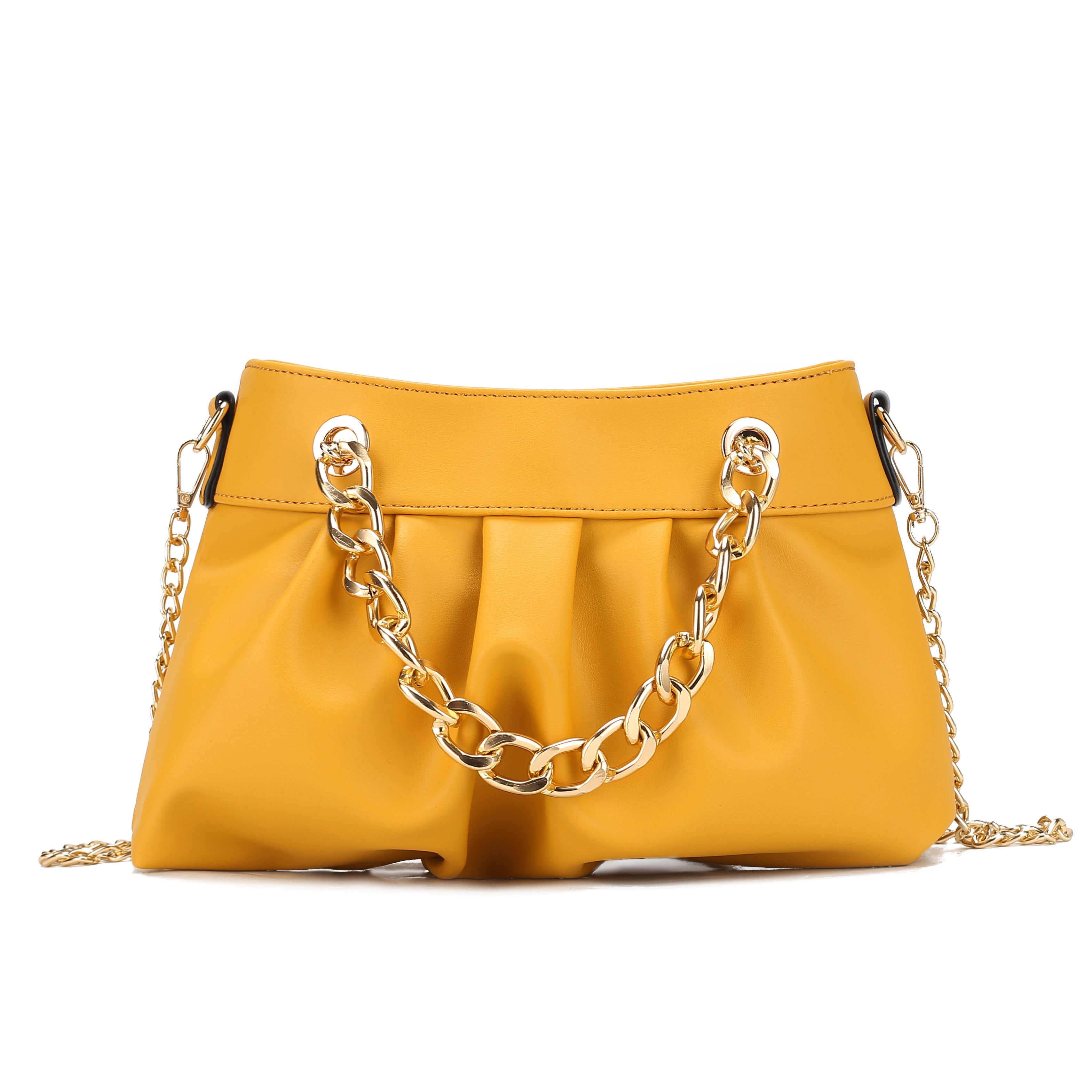 MKF Collection Women's Marvila Shoulder Bag Yellow Bags - Tophatter Daily Deals