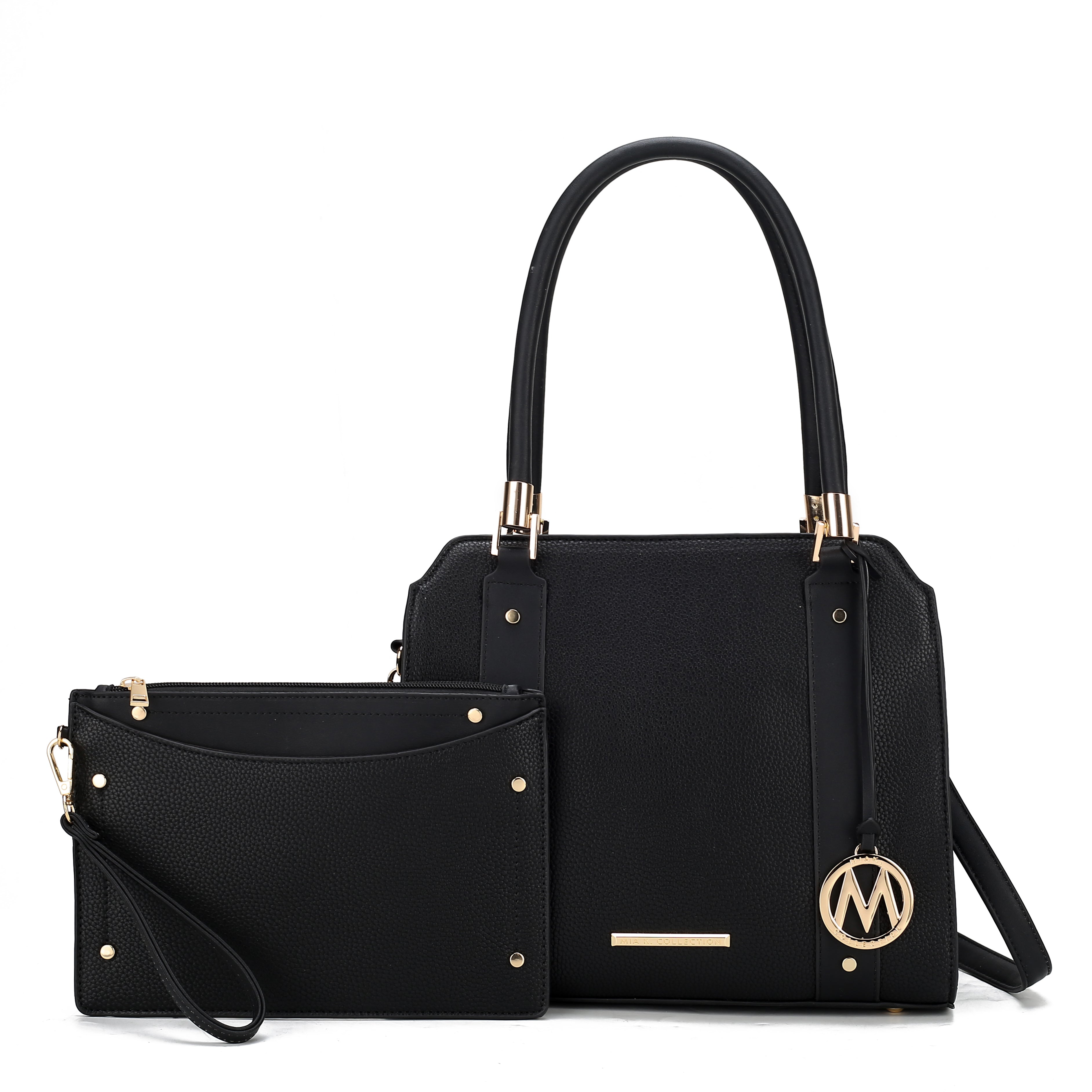 MKF Collection Women's Norah Shoulder Bag And Set Black Bags - Tophatter Daily Deals