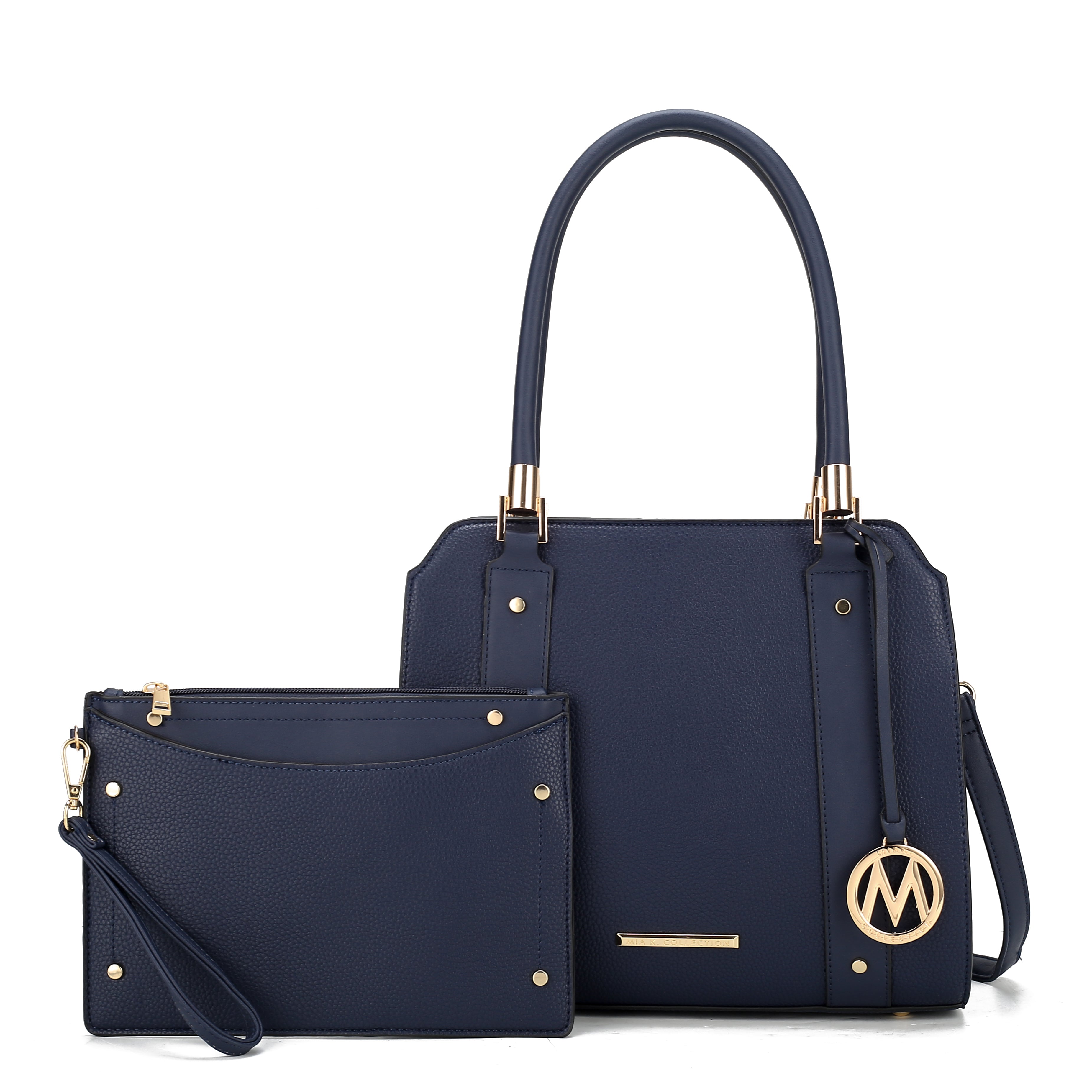 MKF Collection Women's Norah Shoulder Bag And Set Navy Bags - Tophatter Daily Deals