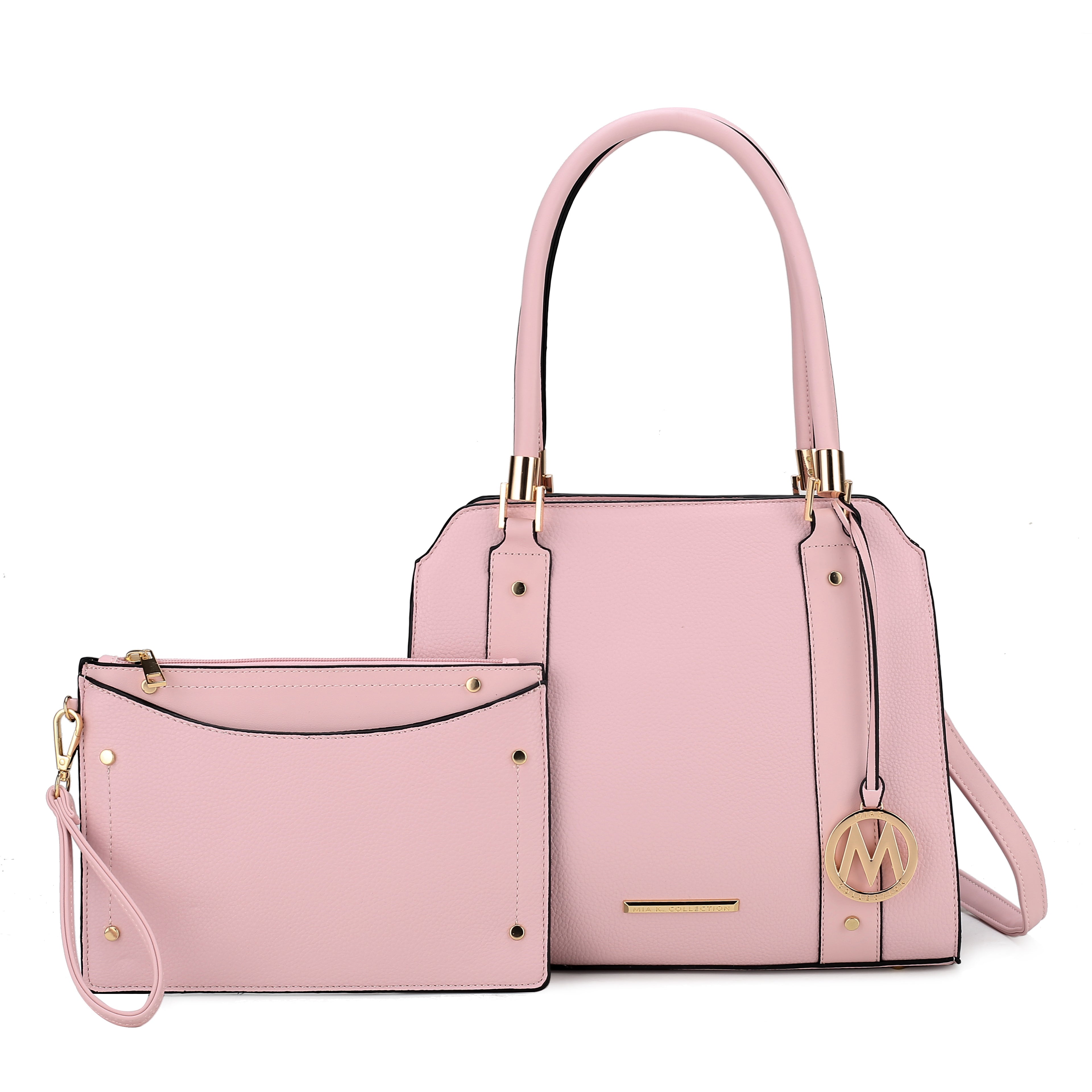 MKF Collection Women's Norah Shoulder Bag And Set Pink Bags - Tophatter Daily Deals