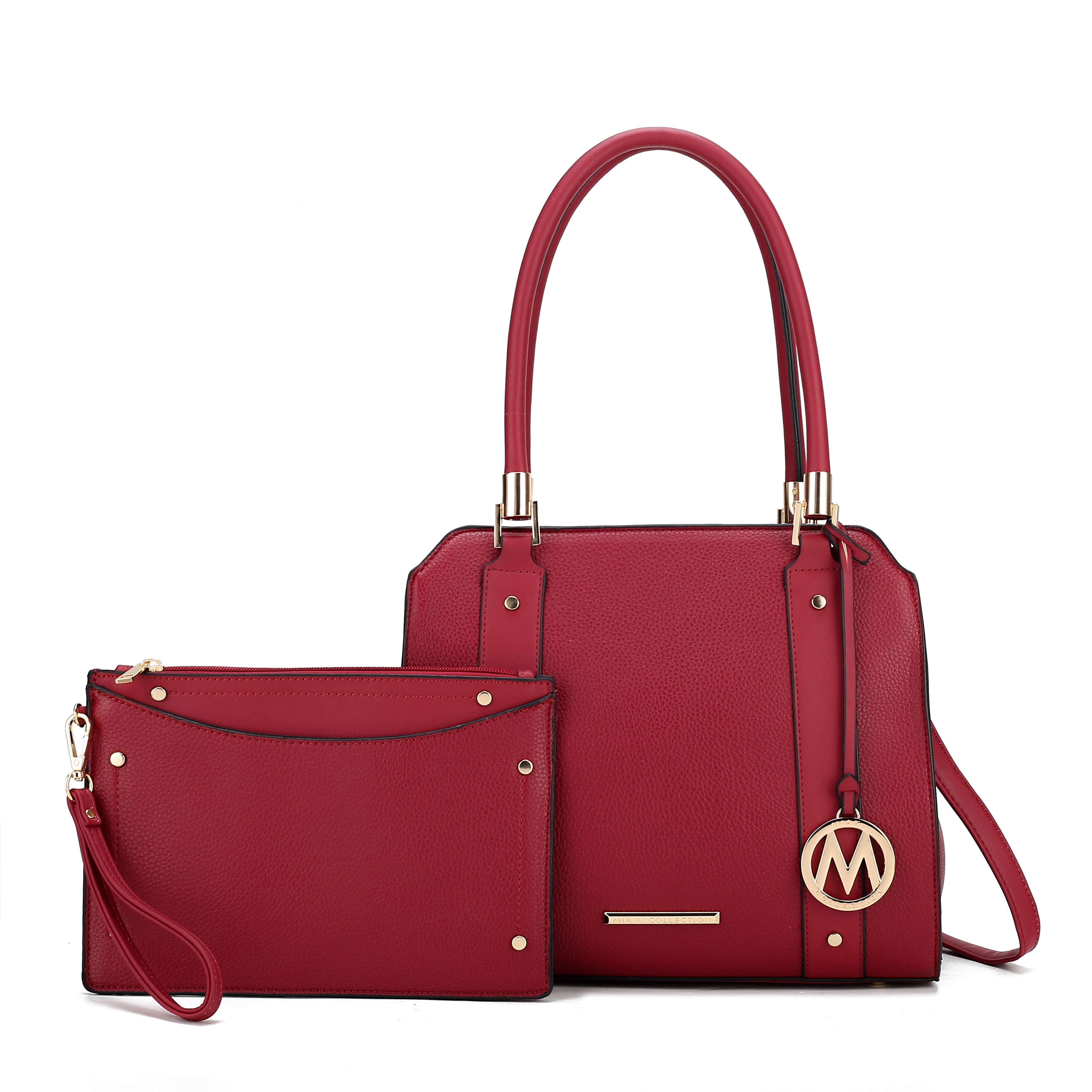 MKF Collection Women's Norah Shoulder Bag And Set Red Bags - Tophatter Daily Deals