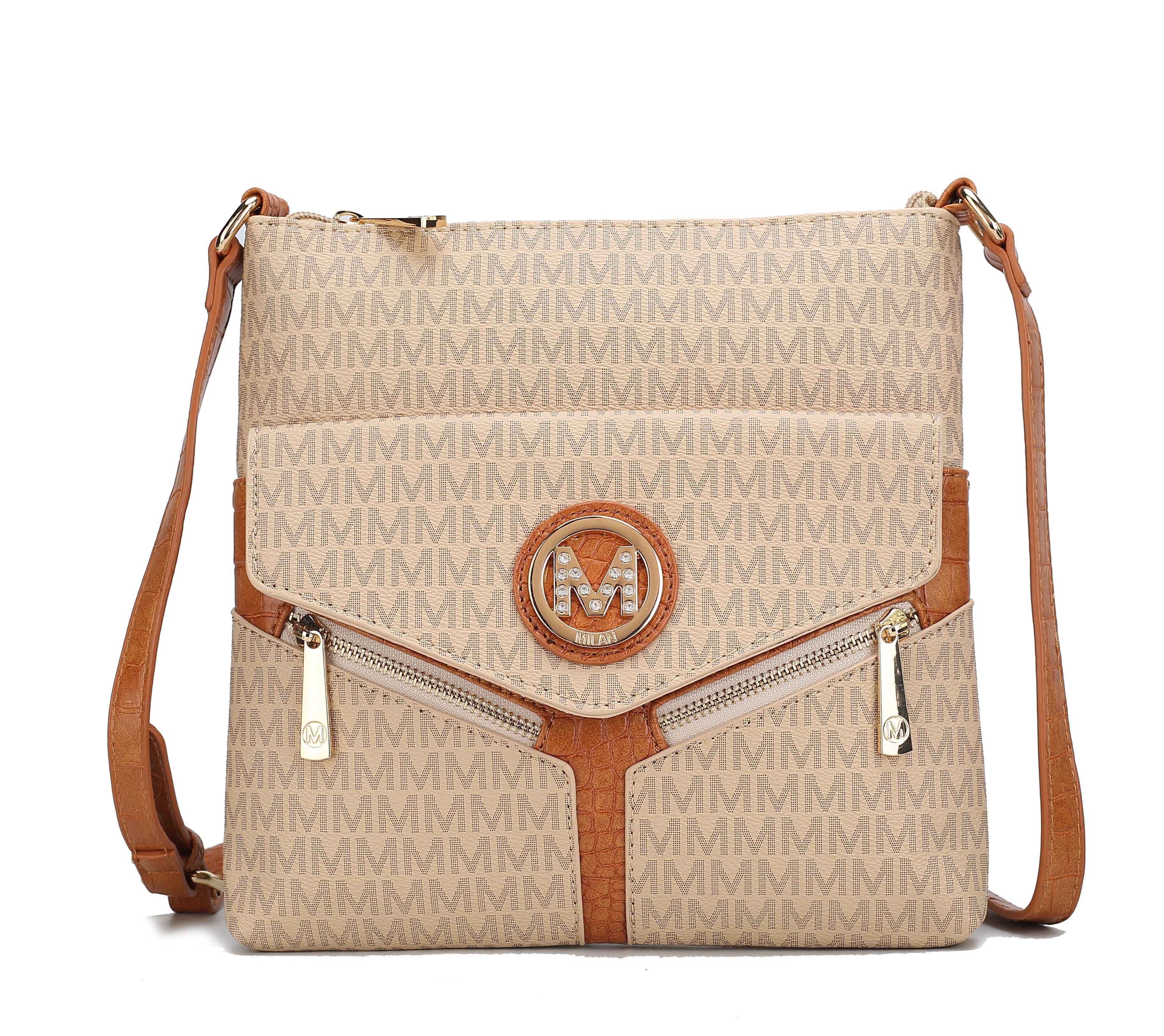 MKF Collection Women's Tania Signature Crossbody Bag Bags - Tophatter Daily Deals