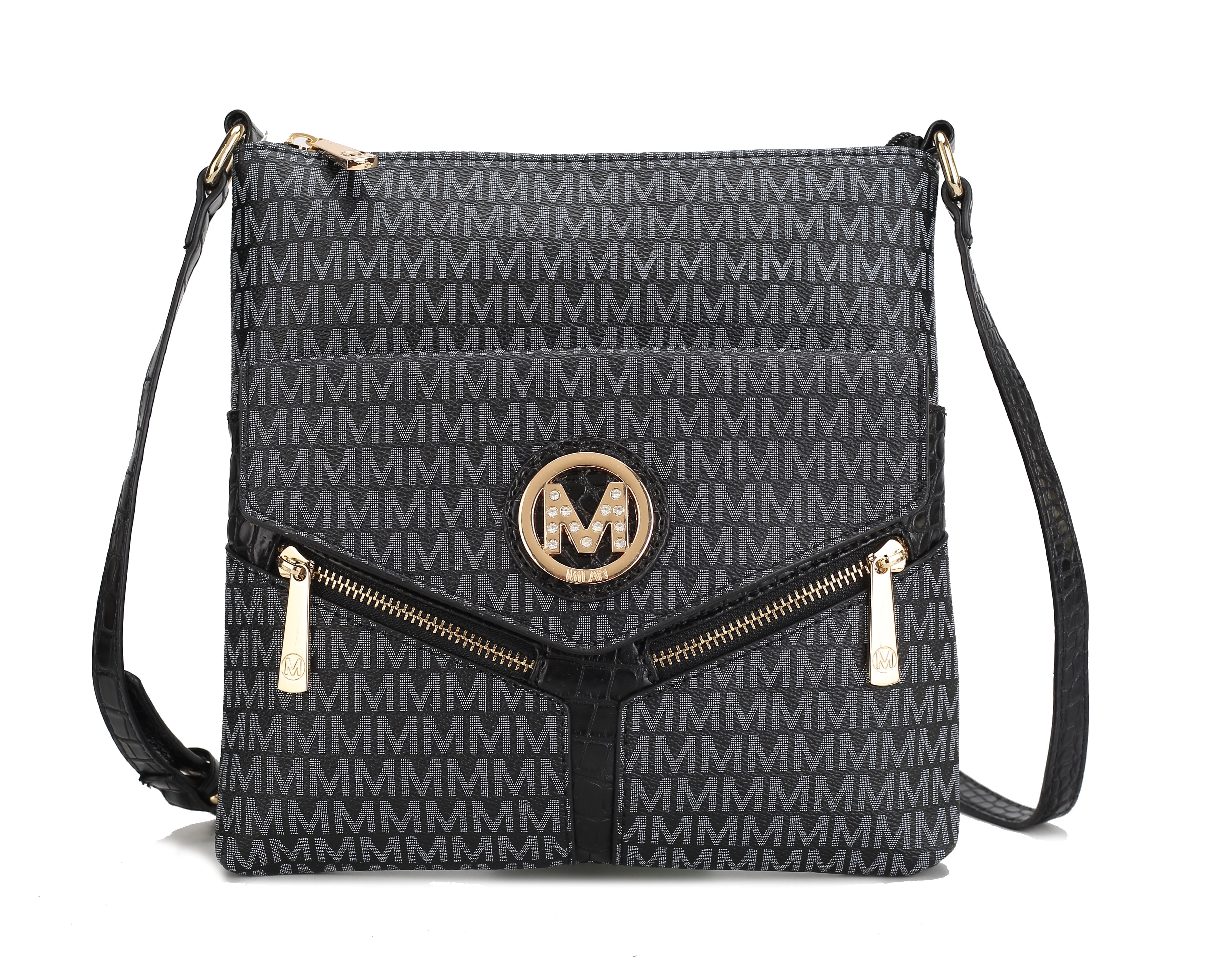 MKF Collection Women's Tania Signature Crossbody Bag Bags - Tophatter Daily Deals