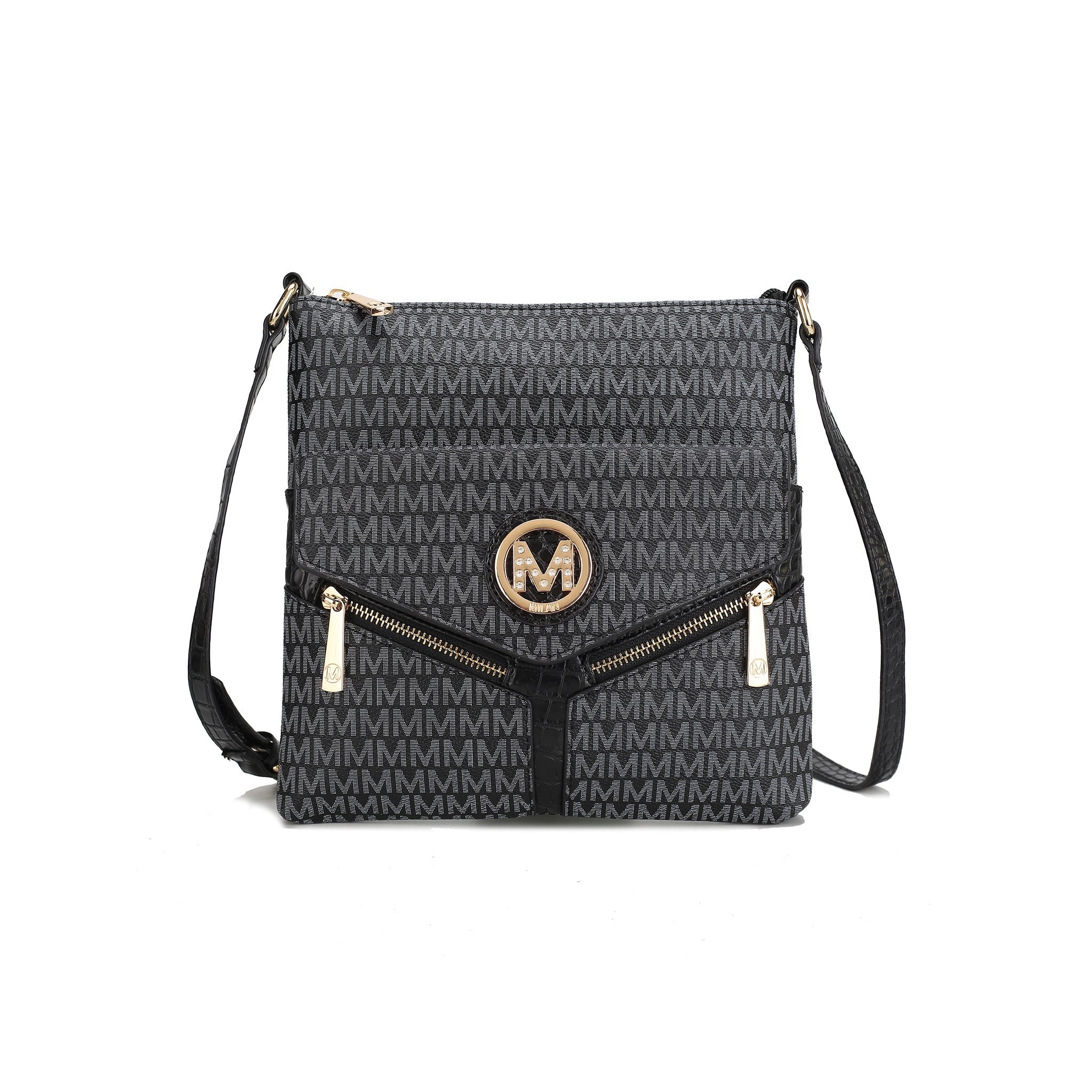 MKF Collection Women's Tania Signature Crossbody Bag Bags - Tophatter Daily Deals