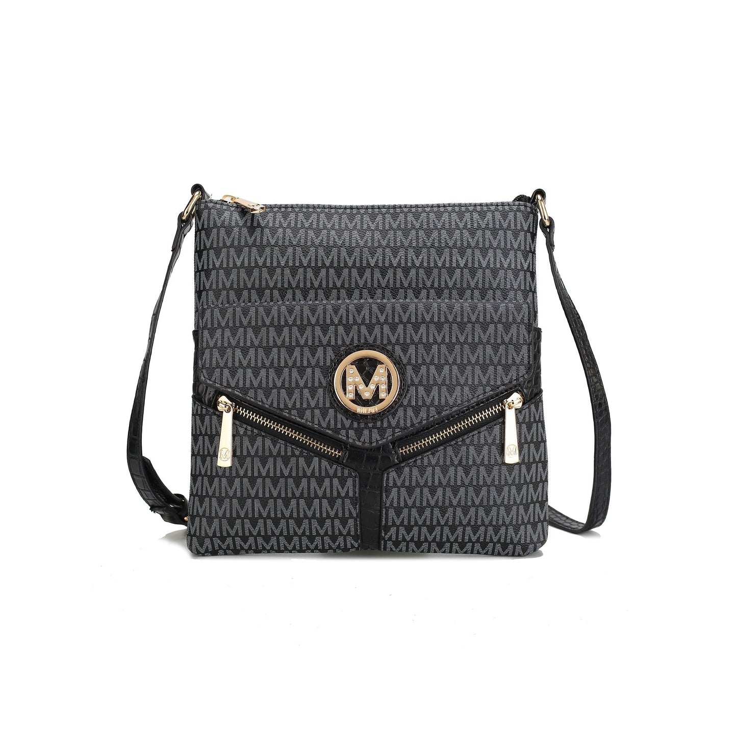 MKF Collection Women's Tania Signature Crossbody Bag Bags - Tophatter Daily Deals