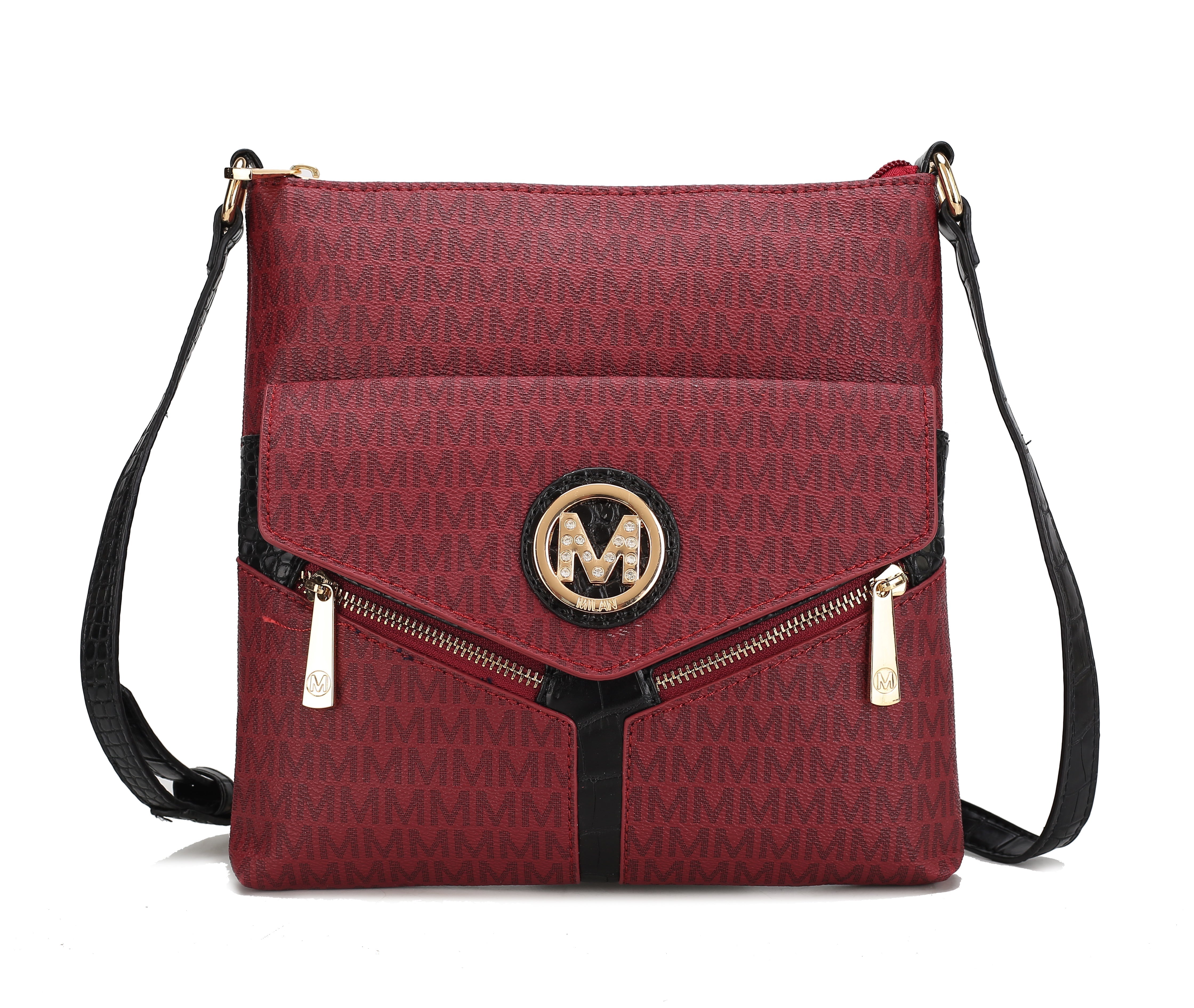 MKF Collection Women's Tania Signature Crossbody Bag Bags - Tophatter Daily Deals