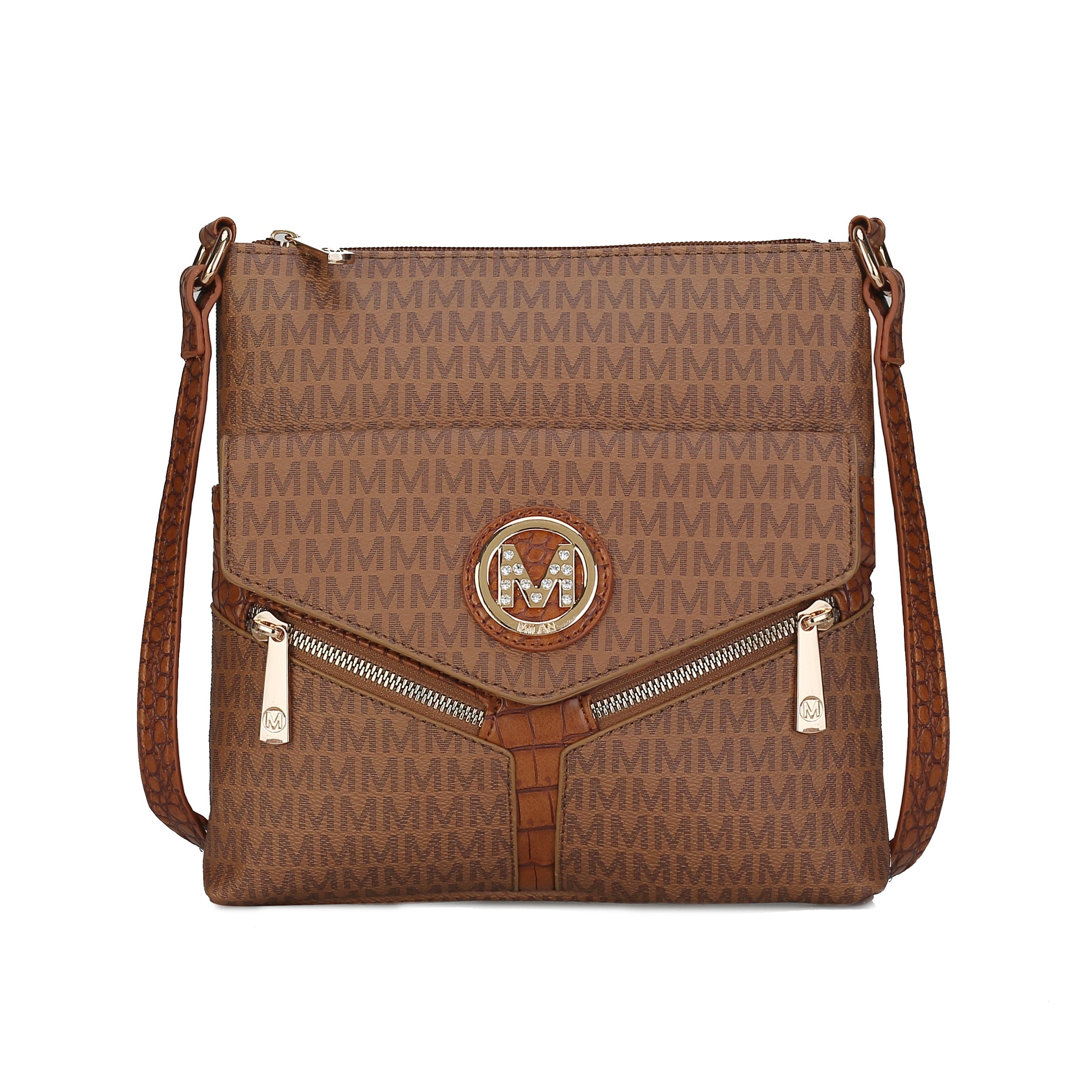 MKF Collection Women's Tania Signature Crossbody Bag Bags - Tophatter Daily Deals