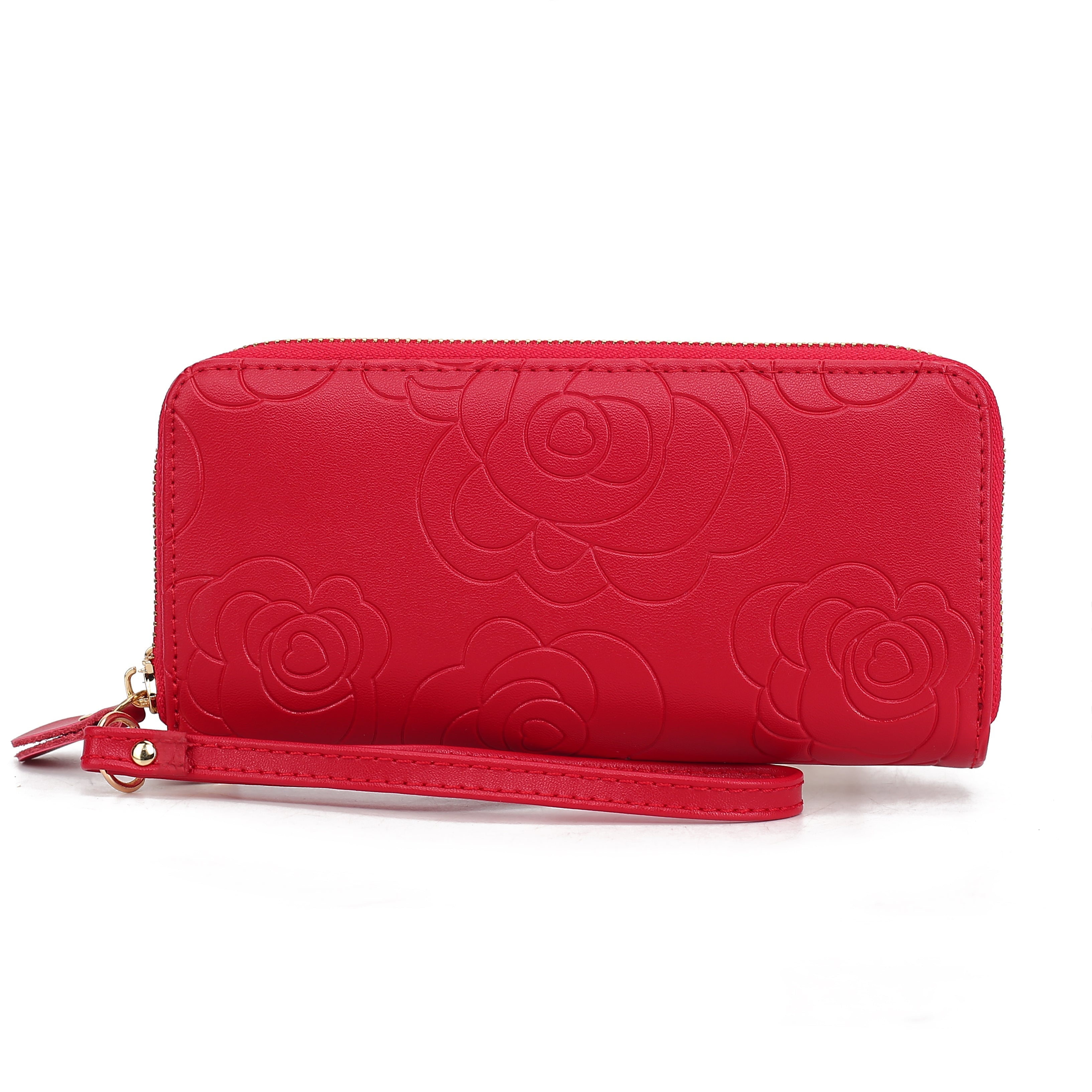 MKF Collection Women's Ellie Leather Wallet Red Bags - Tophatter Daily Deals