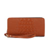 MKF Collection Women's Eve Leather Wallet Camel Bags - Tophatter Daily Deals