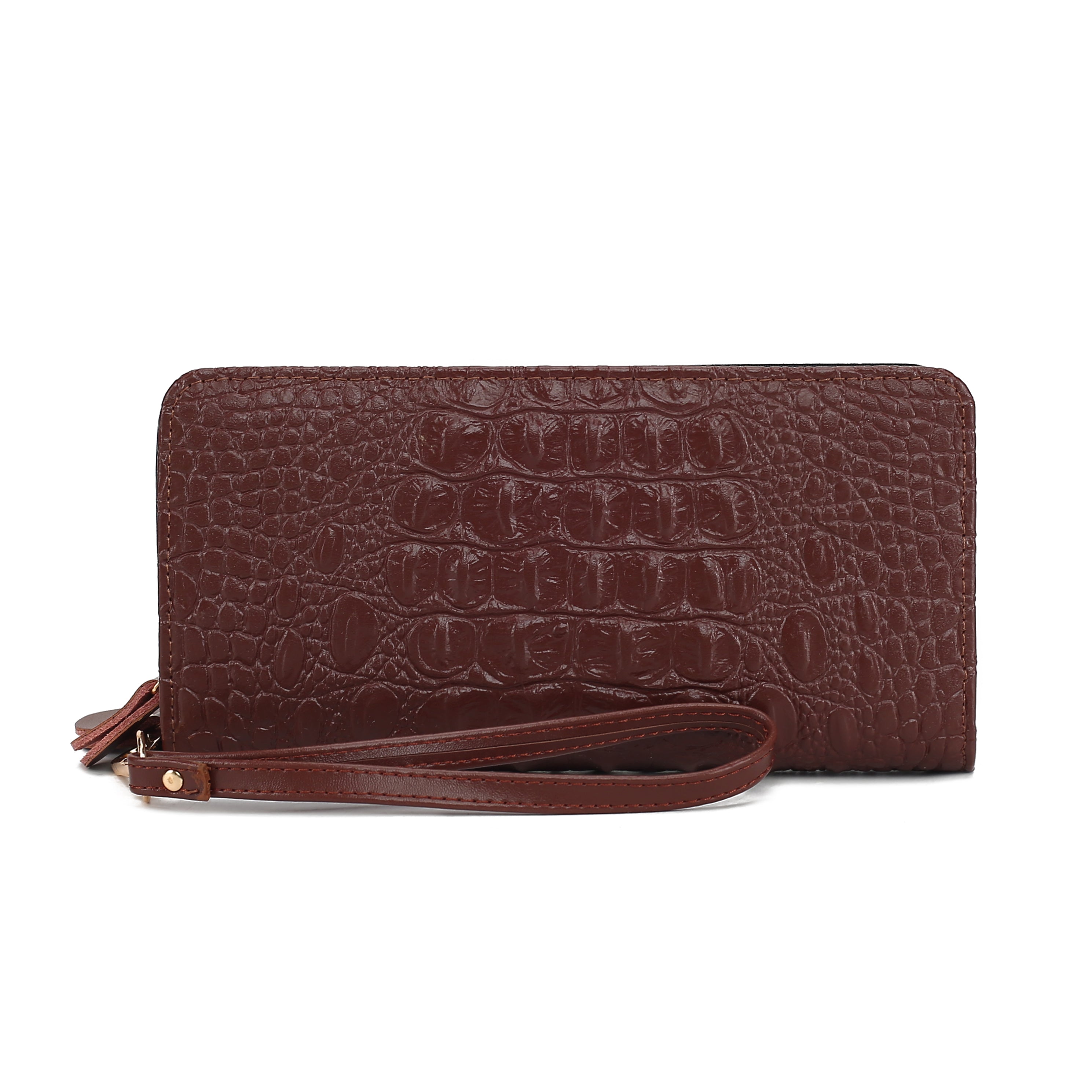MKF Collection Women's Eve Leather Wallet Coffee Bags - Tophatter Daily Deals