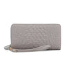 MKF Collection Women's Eve Leather Wallet Gray Bags - Tophatter Daily Deals