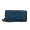 MKF Collection Women's Eve Leather Wallet Teal Bags - Tophatter Daily Deals