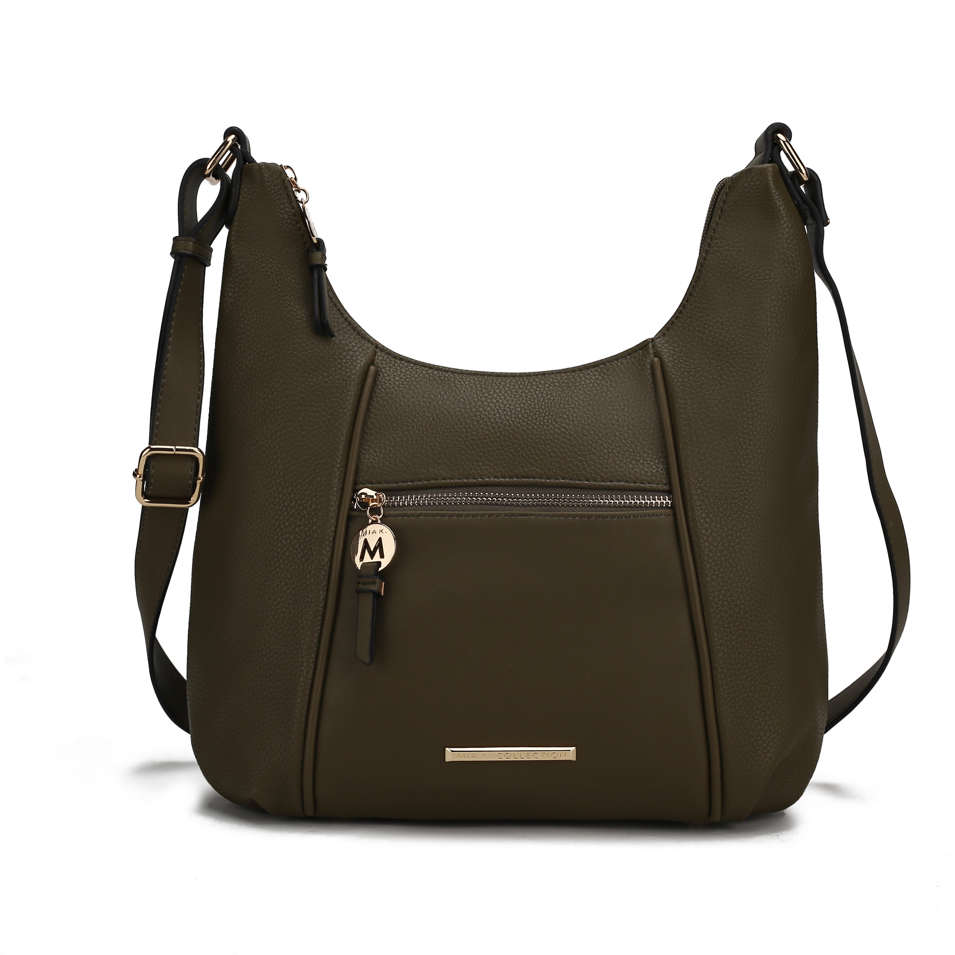 MKF Collection Women's Lavinia Shoulder Bag Olive Bags - Tophatter Daily Deals