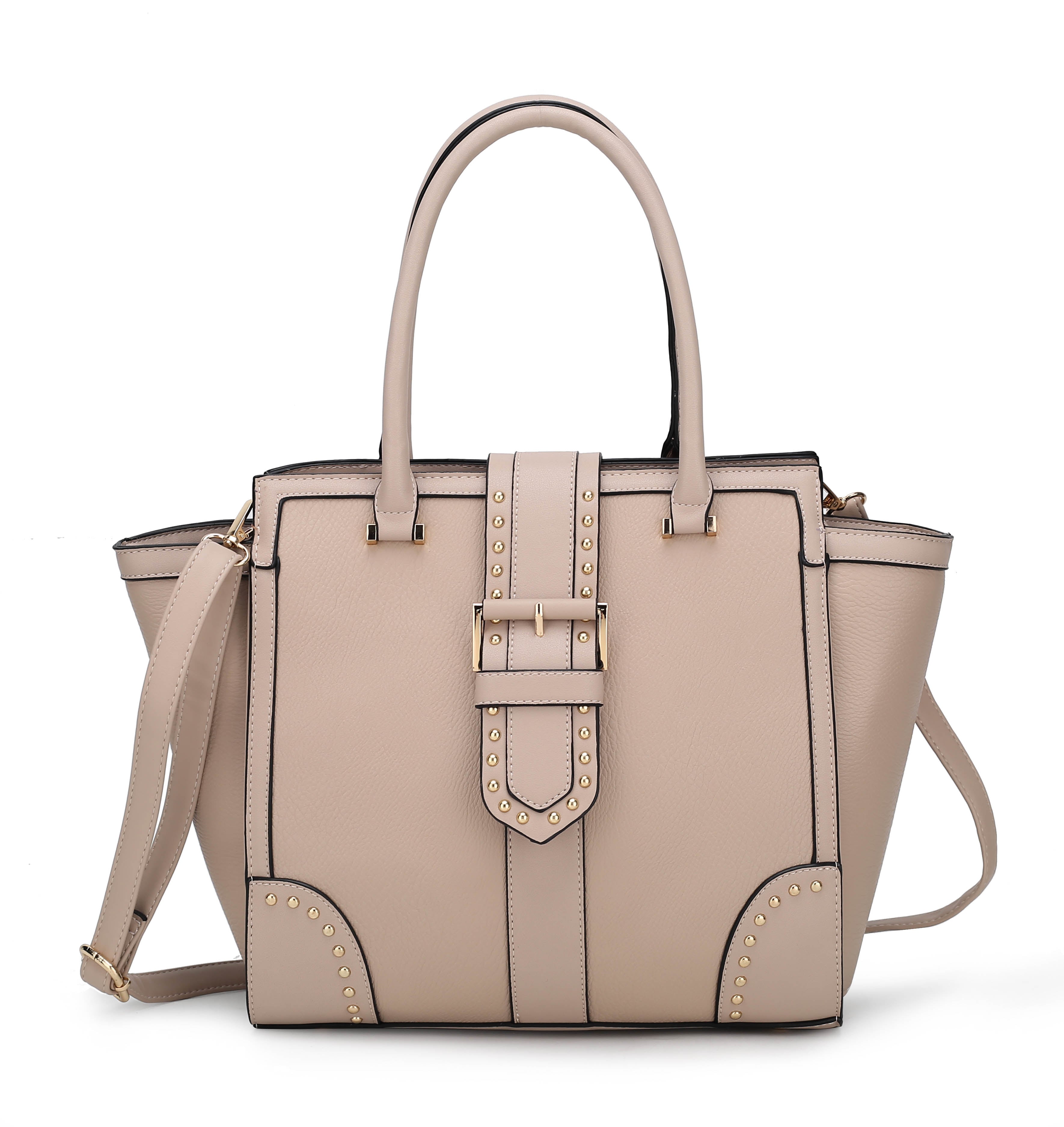 MKF Collection Women's Ilana Shoulder Bag Taupe Bags - Tophatter Daily Deals