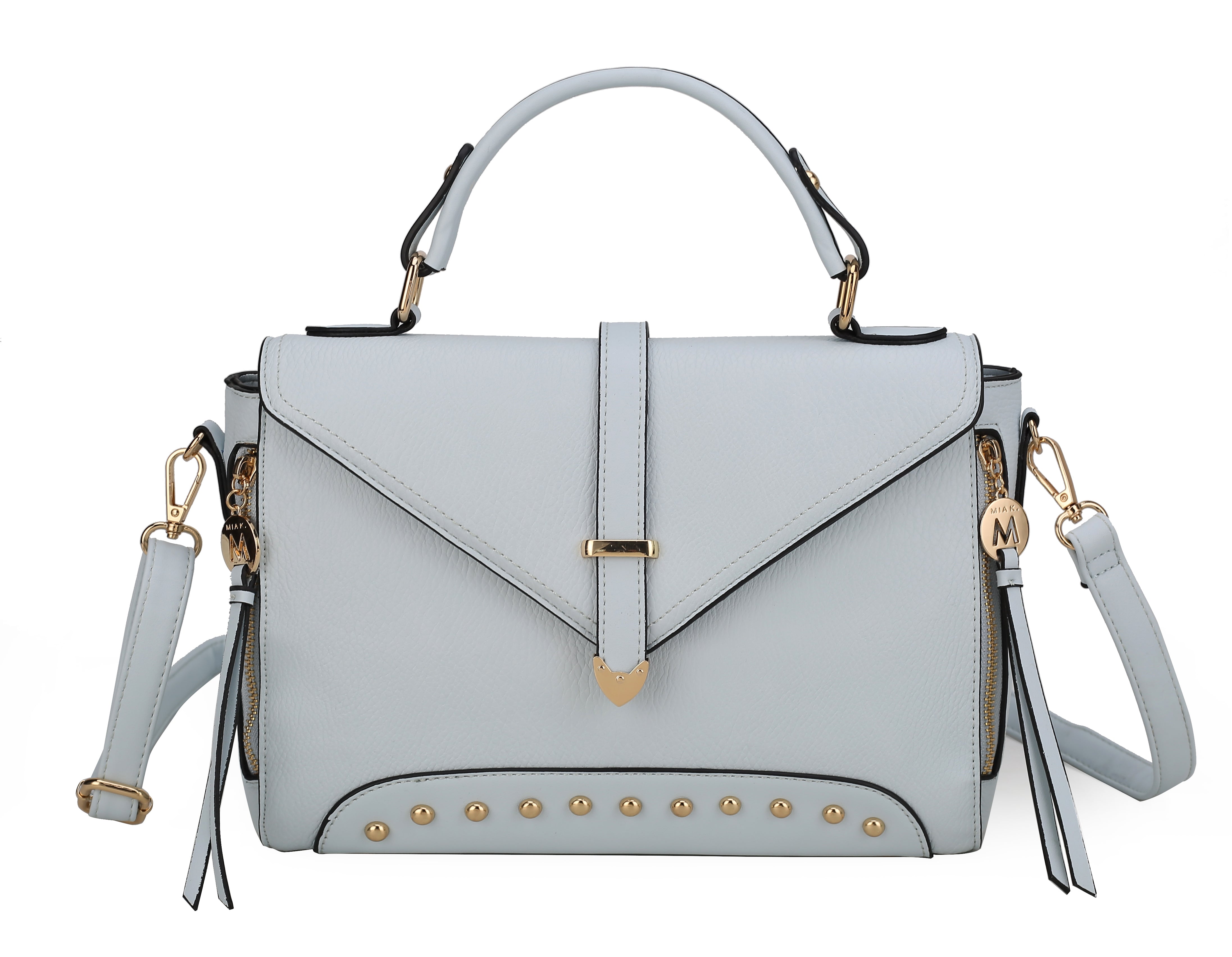 MKF Collection Women's Angela Shoulder Bag Light Blue Bags - Tophatter Daily Deals