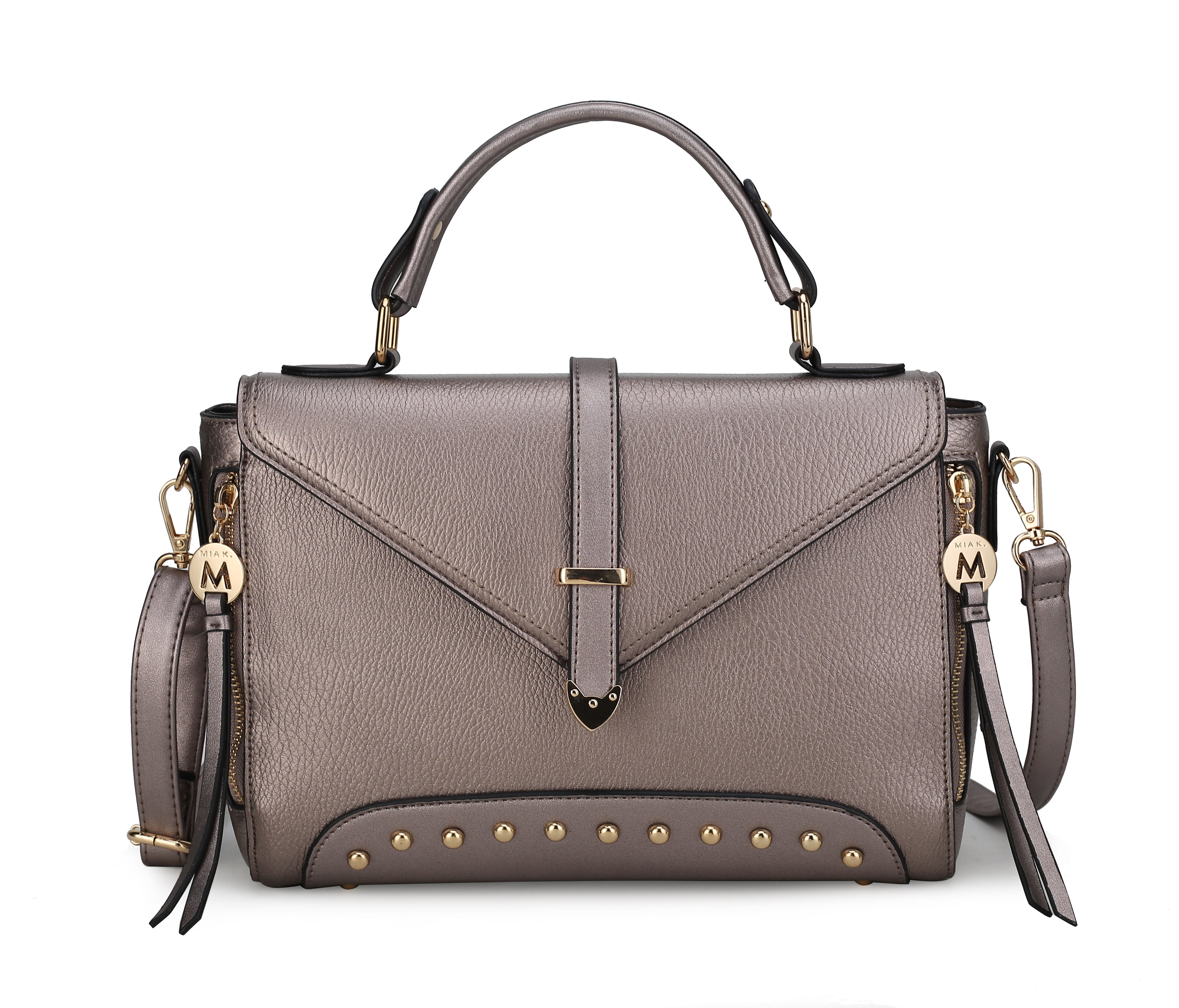 MKF Collection Women's Angela Shoulder Bag Pewter Bags - Tophatter Daily Deals
