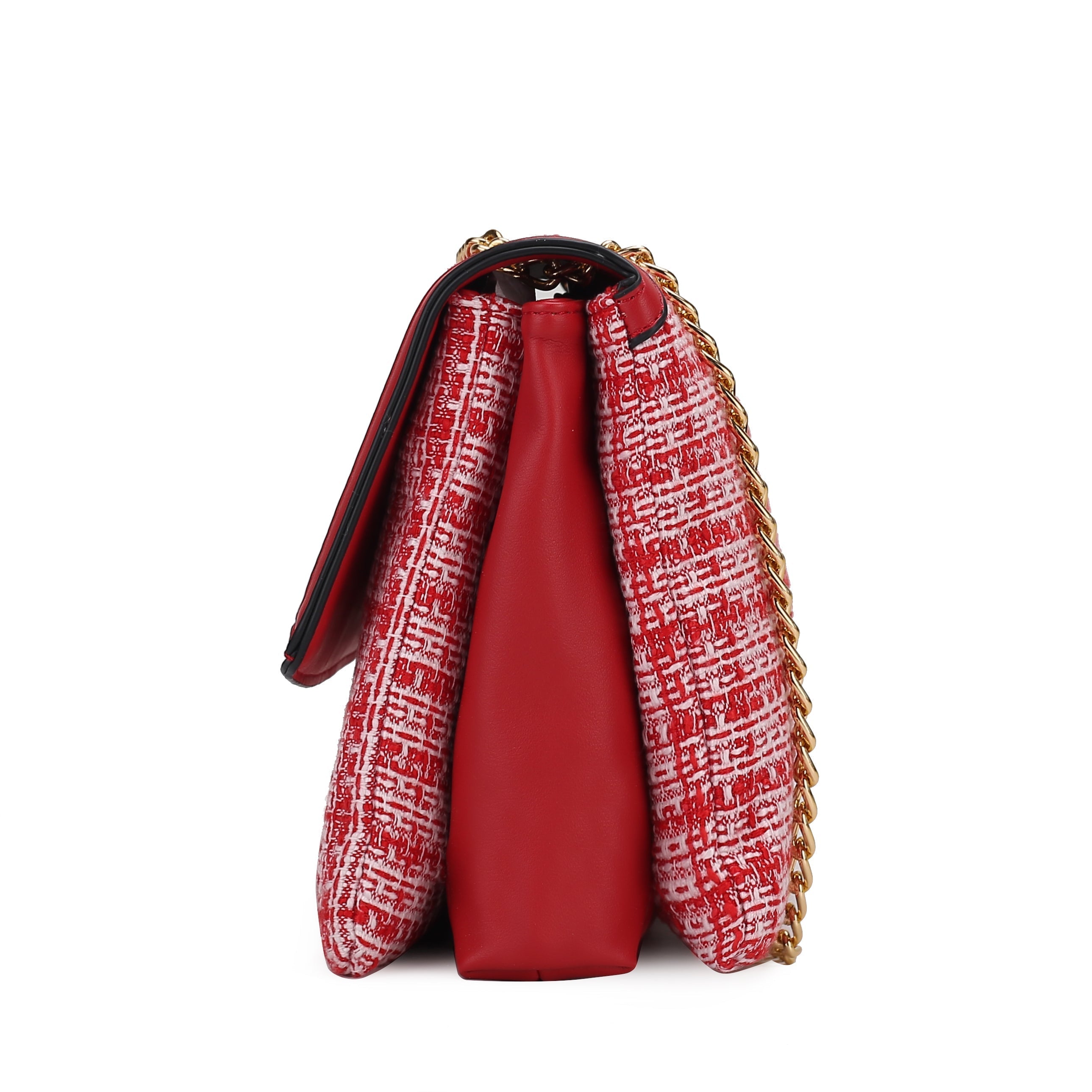 MKF Collection Women's Mackenzie Tweed Womens Shoulder Bag Bags - Tophatter Daily Deals