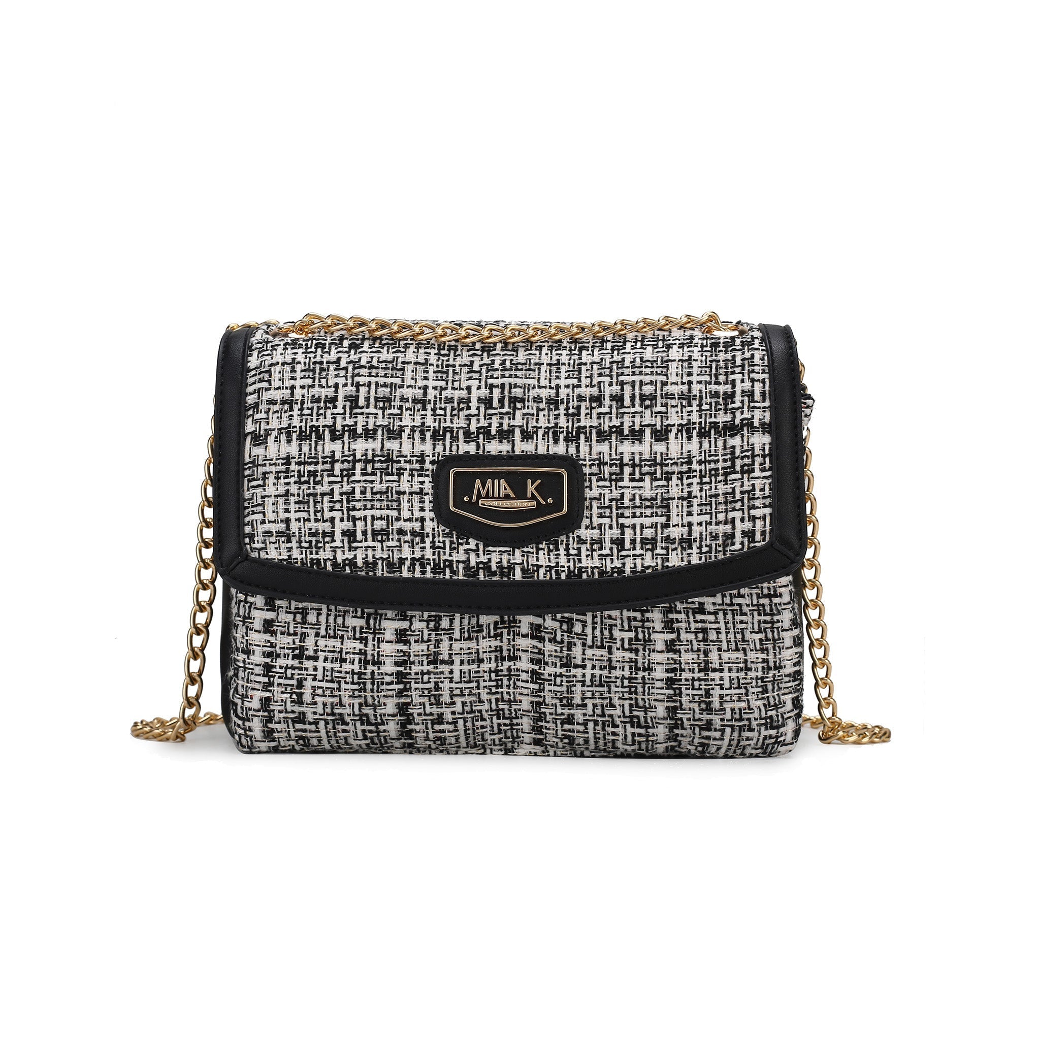 MKF Collection Women's Mackenzie Tweed Womens Shoulder Bag Bags - Tophatter Daily Deals