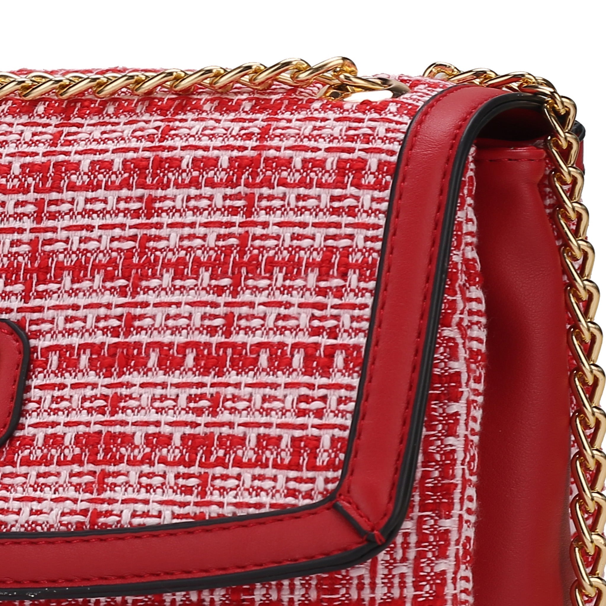 MKF Collection Women's Mackenzie Tweed Womens Shoulder Bag Bags - Tophatter Daily Deals